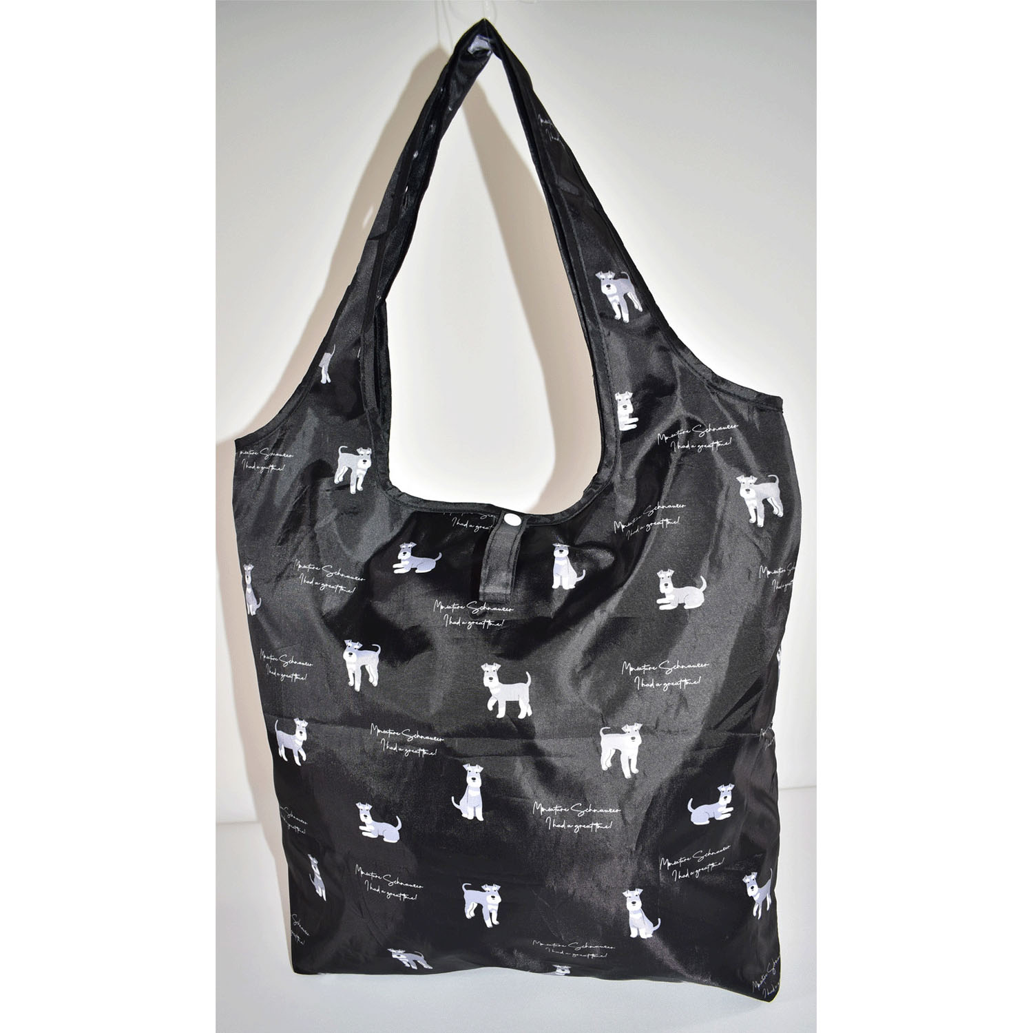 シュナウザー柄保冷コンパクトバッグ - 画像3