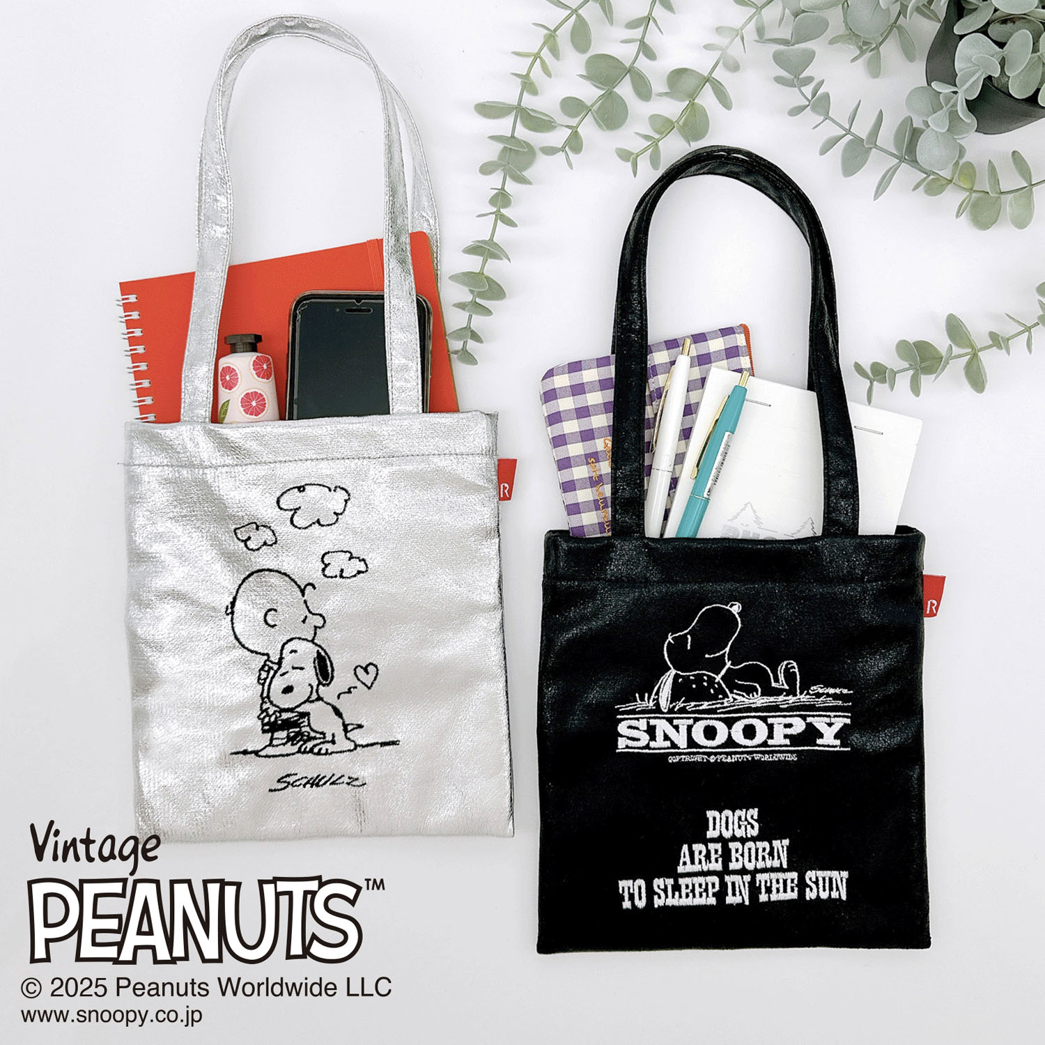 ルートート PEANUTS メタリックミニバッグ - 画像1