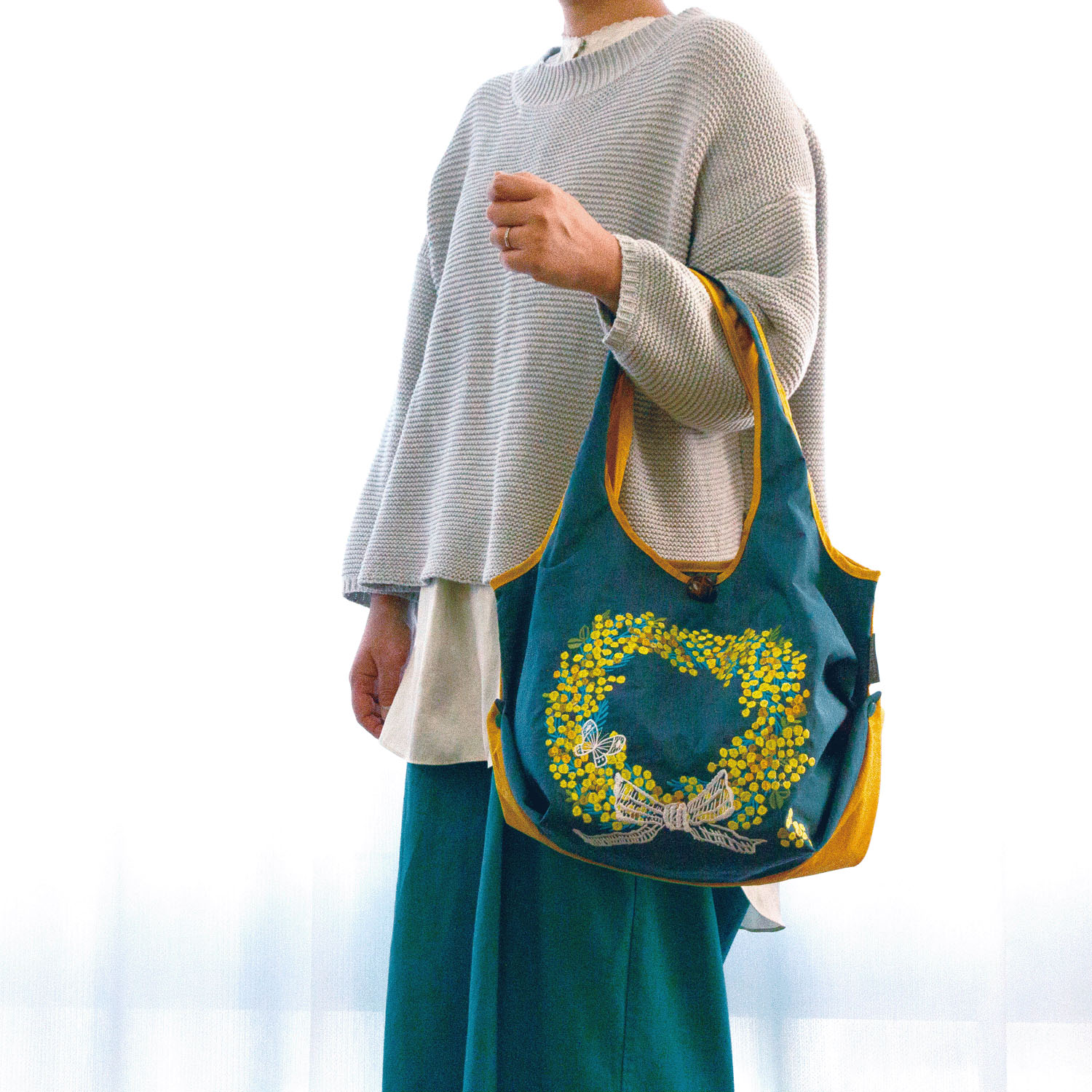 Si－shu 刺繍2WAYバッグ - 画像2