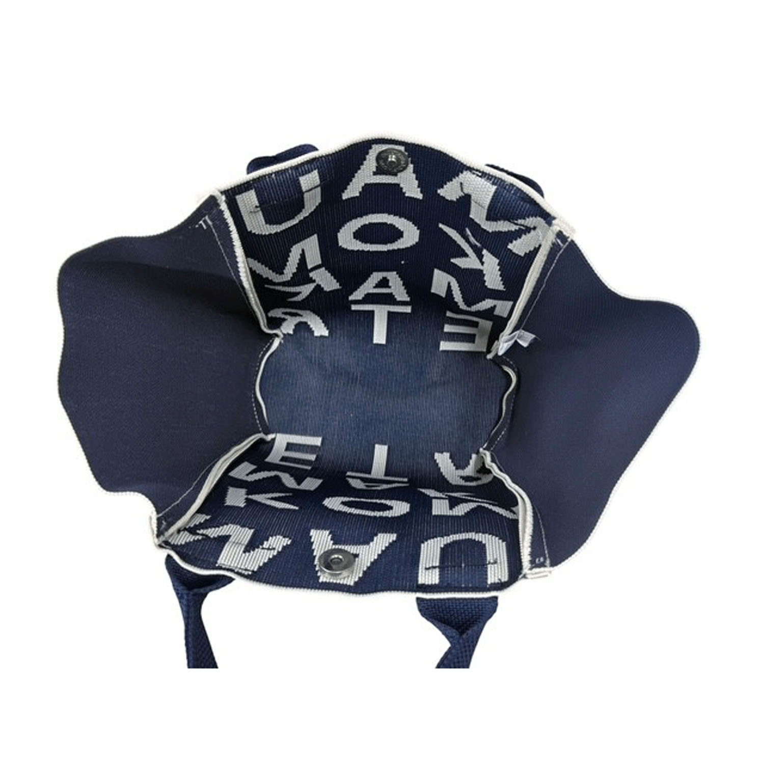 柄物バケツ型ニットバッグ - 画像3