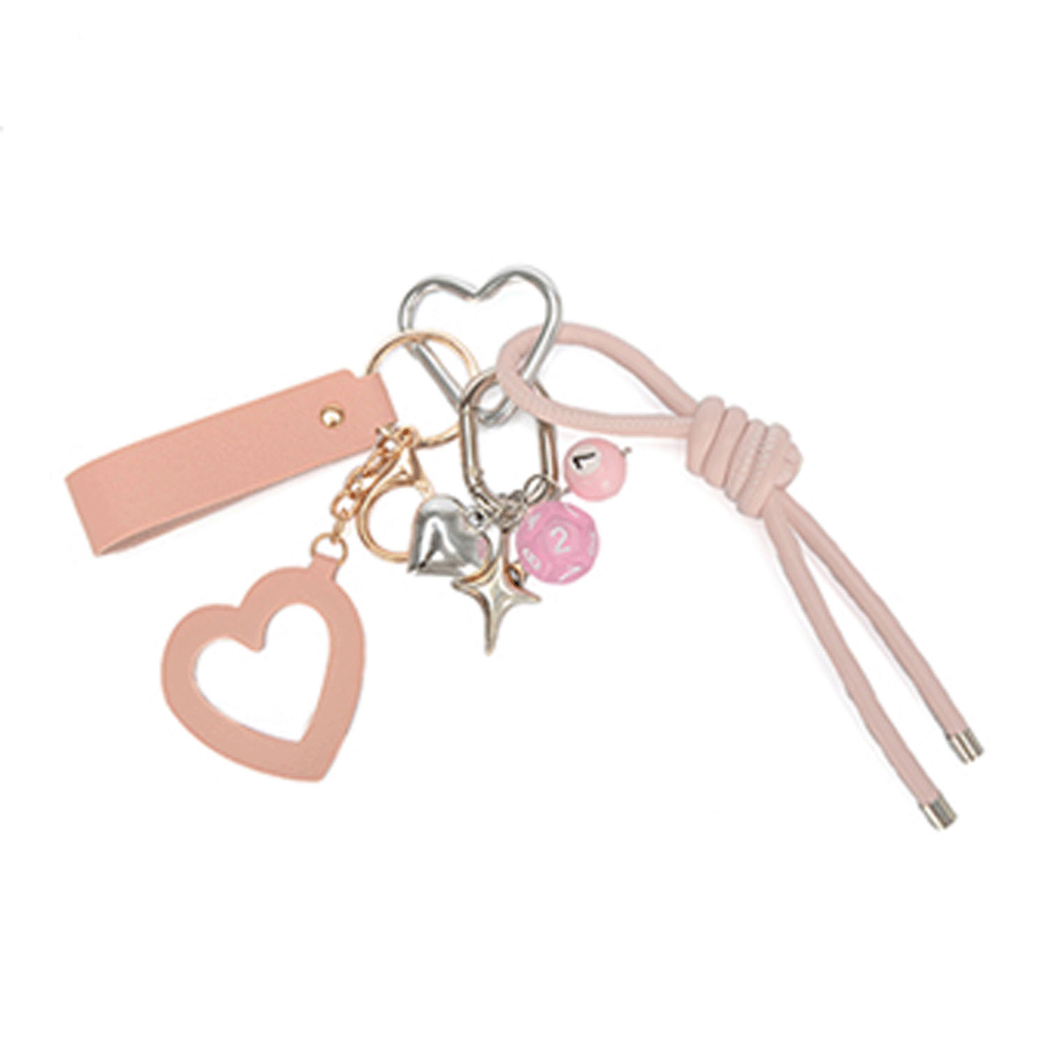 ハート型バッグチャーム - 画像4