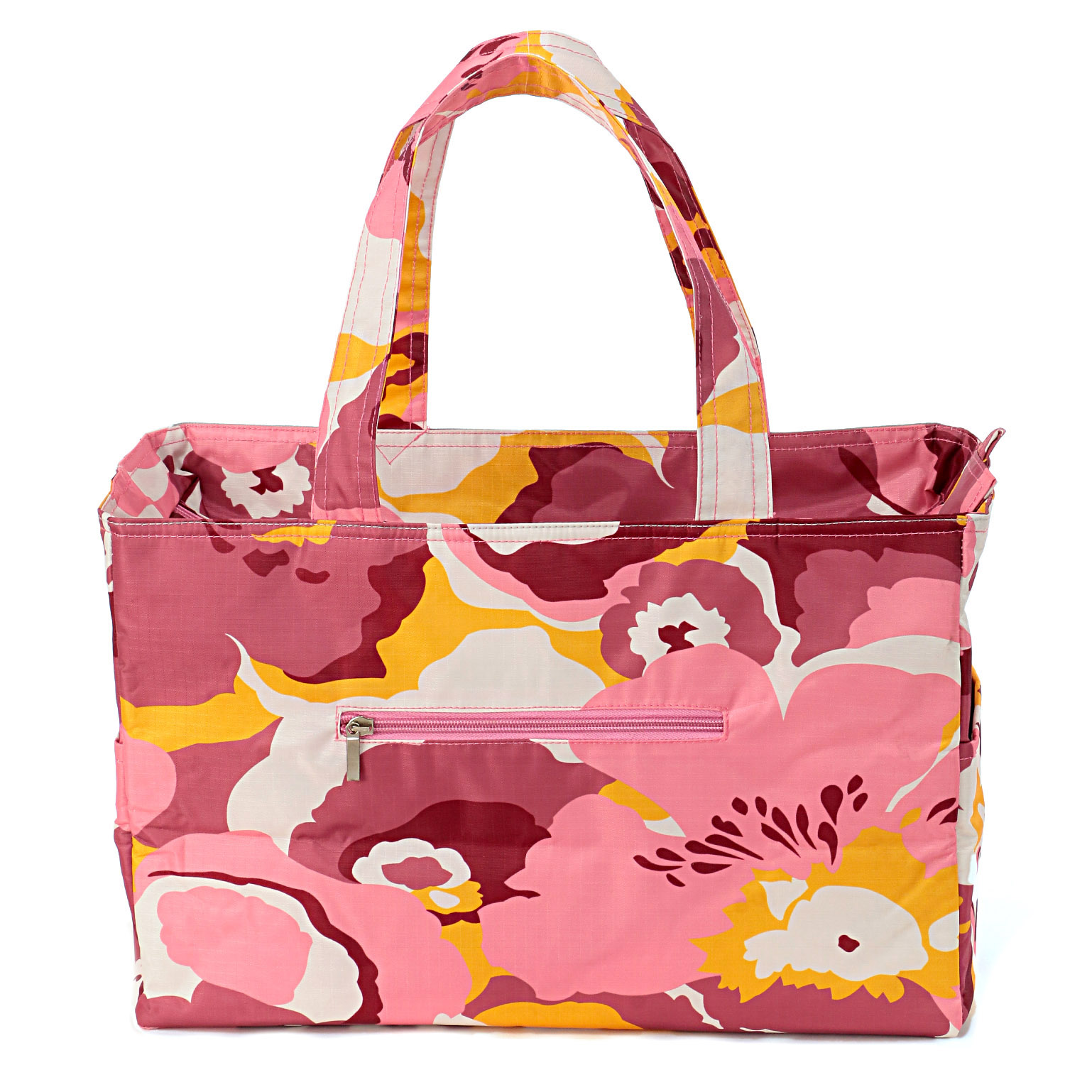 【エトワール別注柄】アートフラワー柄保冷BOX型トートバッグ - 画像5