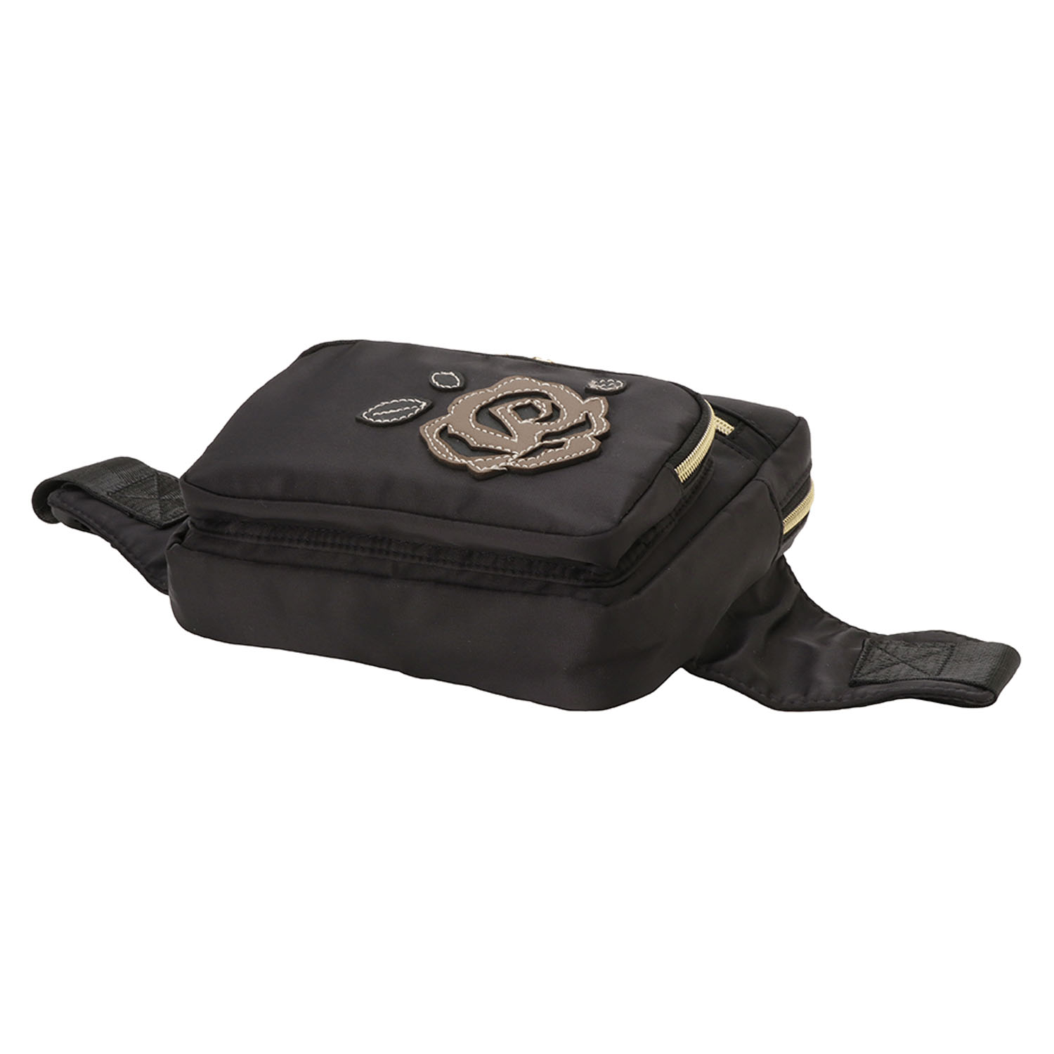 SOFIA VALENTINO バラパッチワークウエストポーチ - 画像5