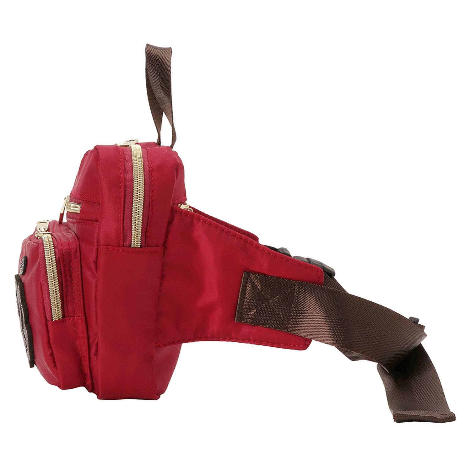 SOFIA VALENTINO バラパッチワークウエストポーチ - 画像9