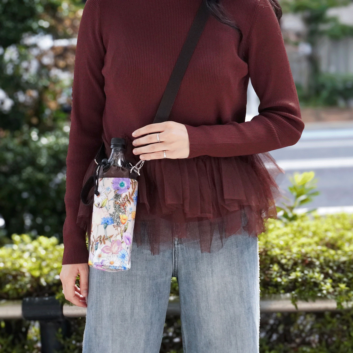 【エトワールオリジナル】保冷保温ショルダー紐付きペットボトルホルダー - 画像2