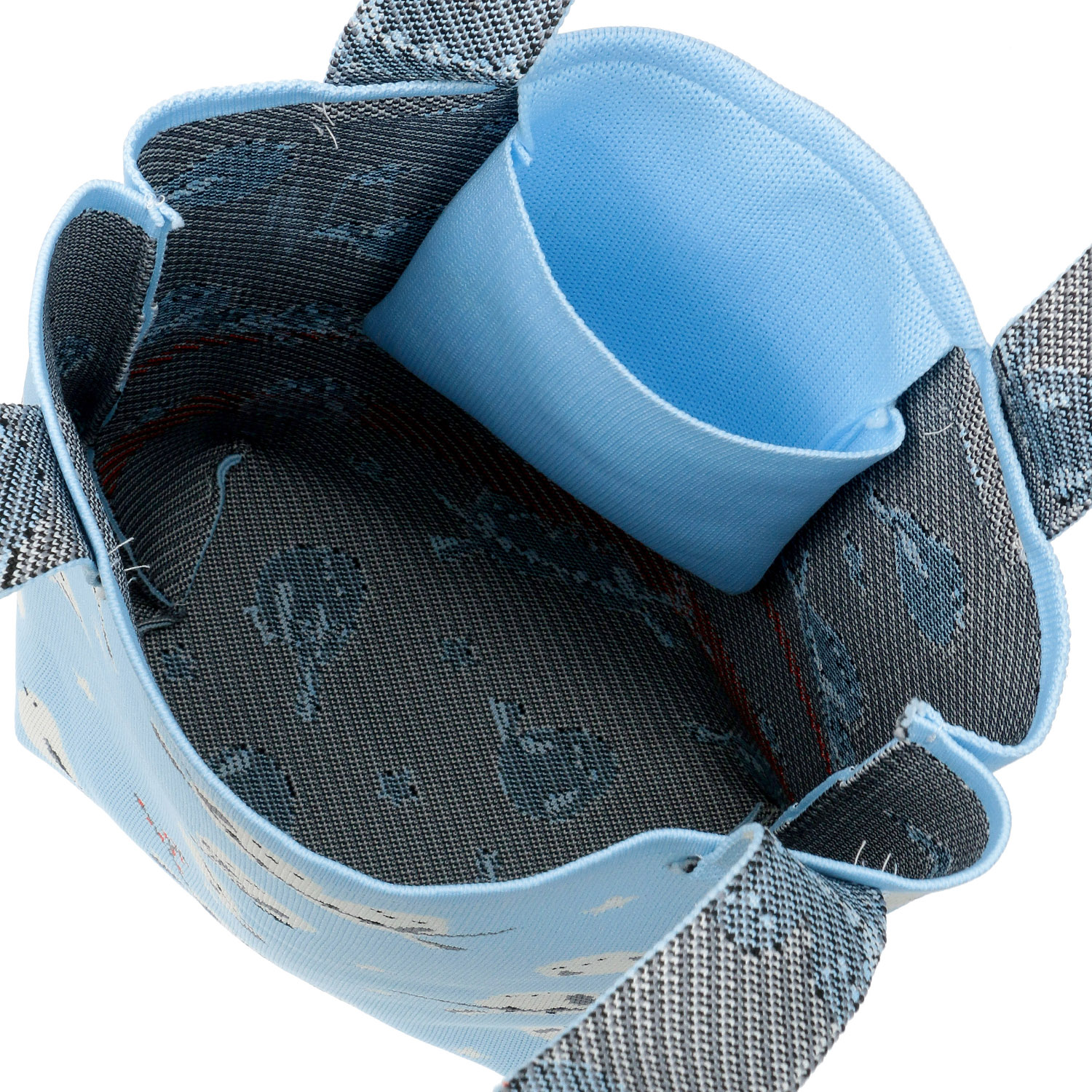 エトワールオリジナル】シマエナガ柄ニットトートバッグ - 画像7