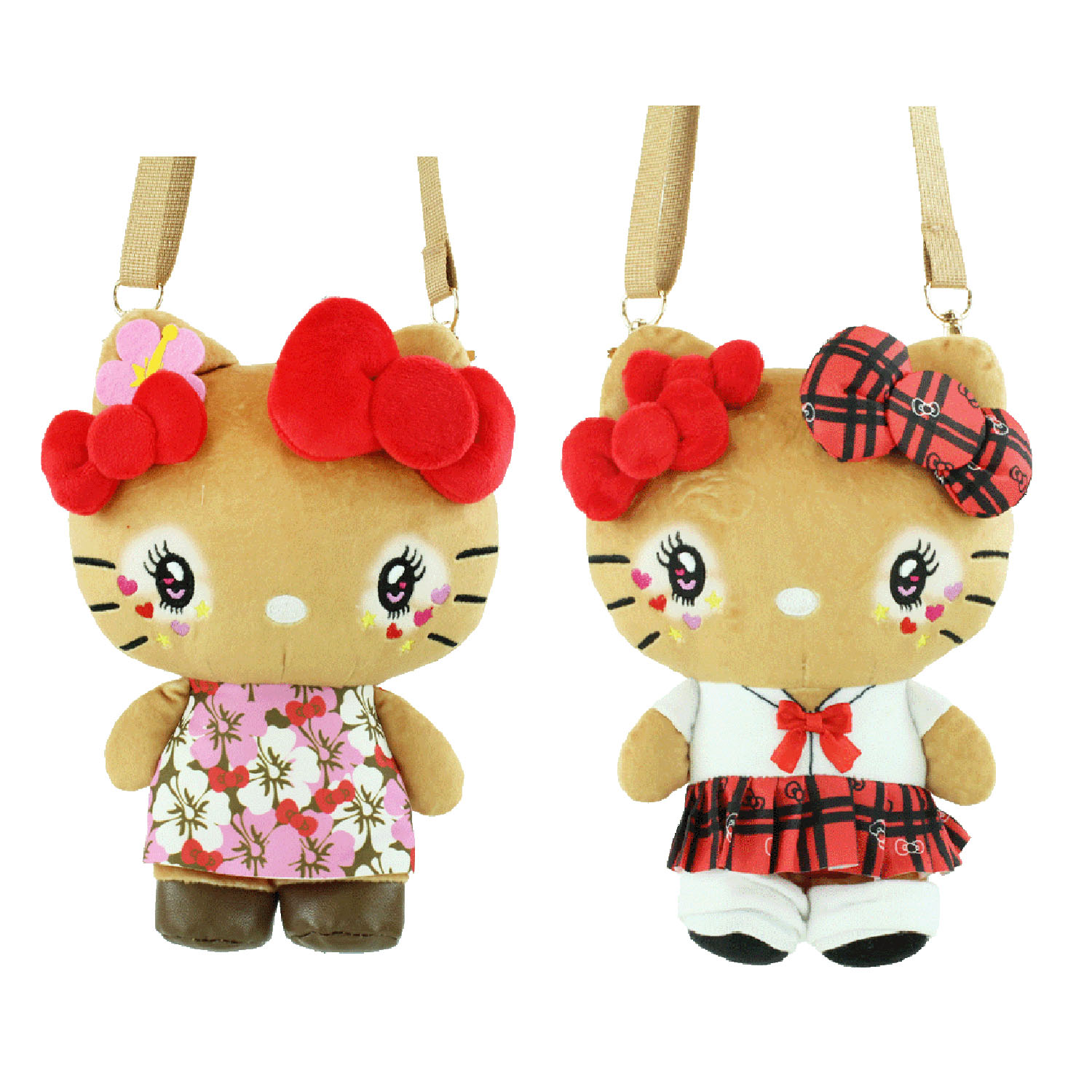 ハローキティ  平成レトロコギャルショルダーバッグ - 画像1