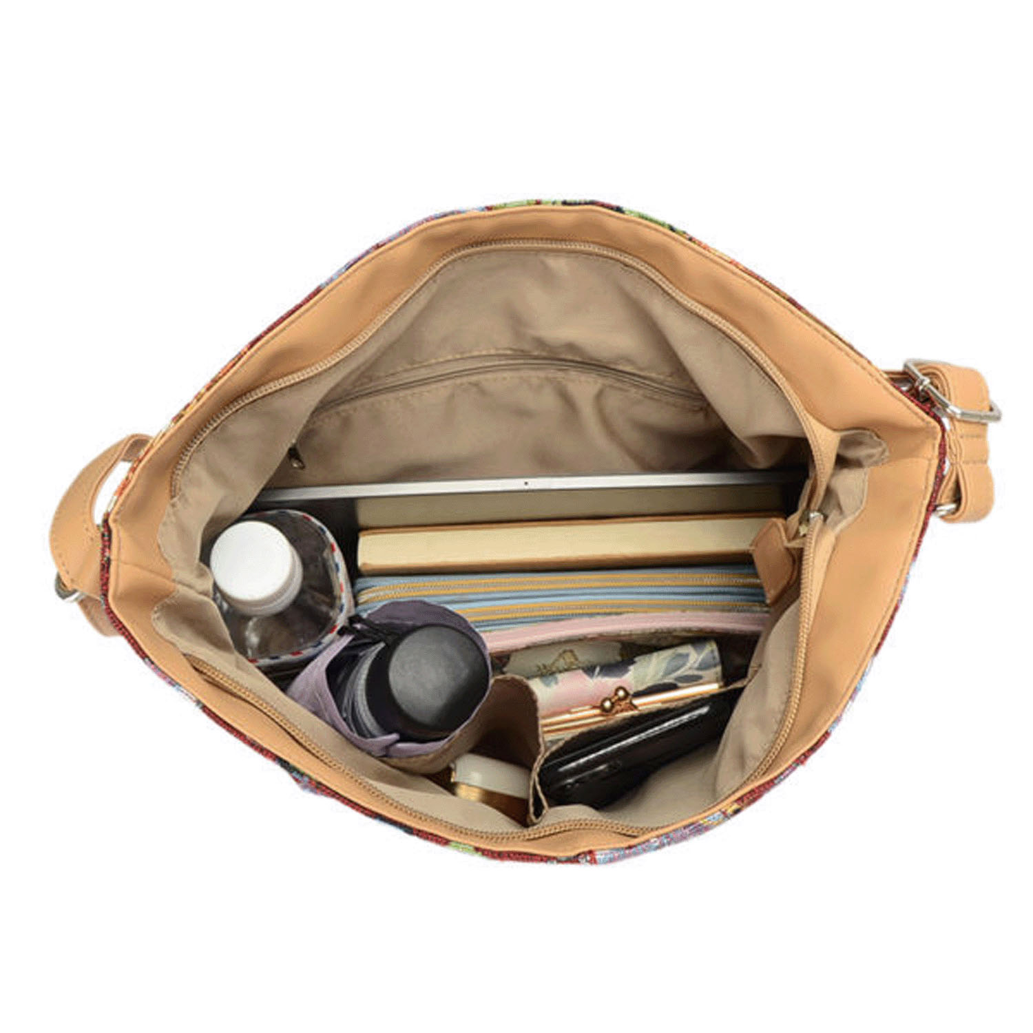 花柄ゴブランショルダーバッグ - 画像8