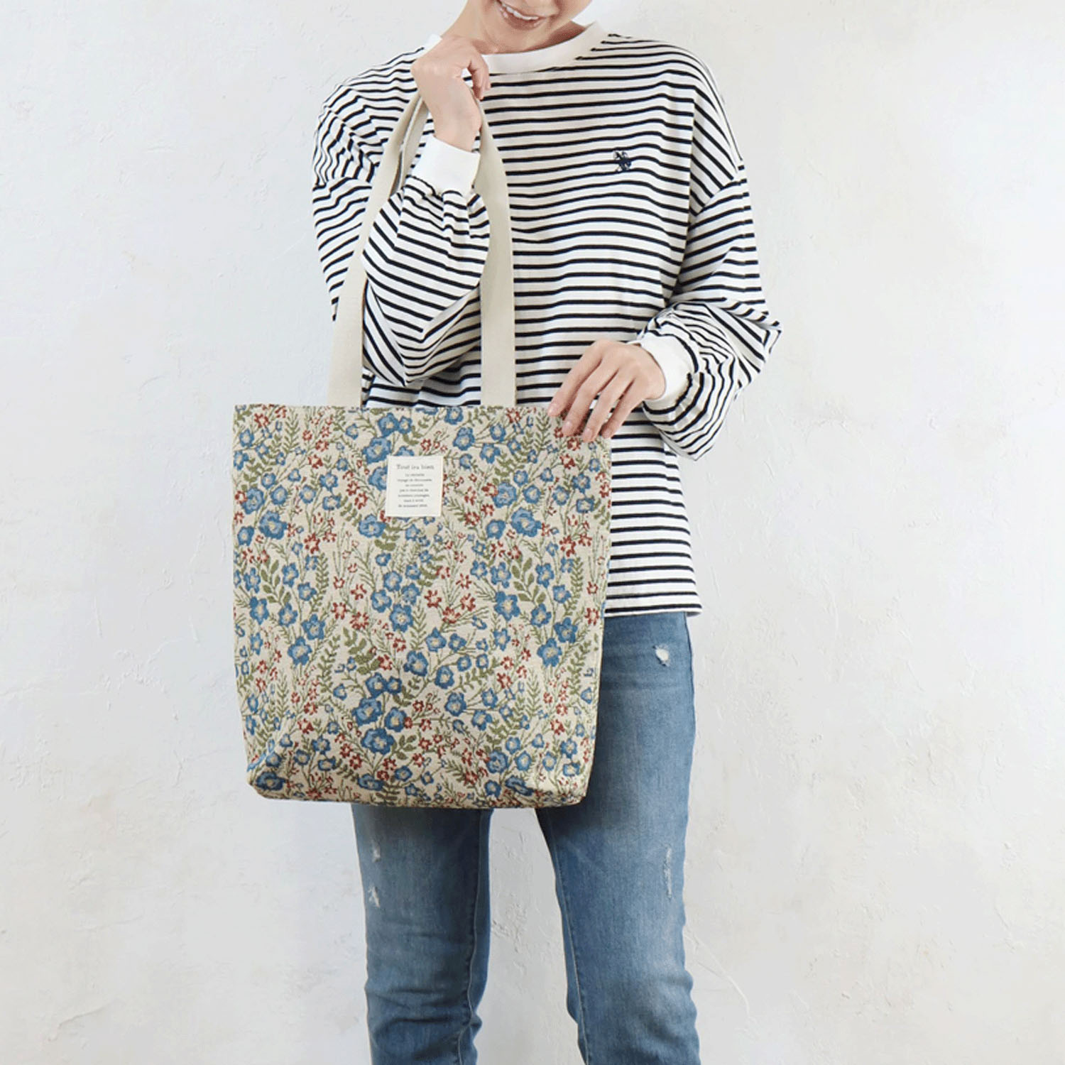 彩り美ジャカードA4トートバッグ - 画像4