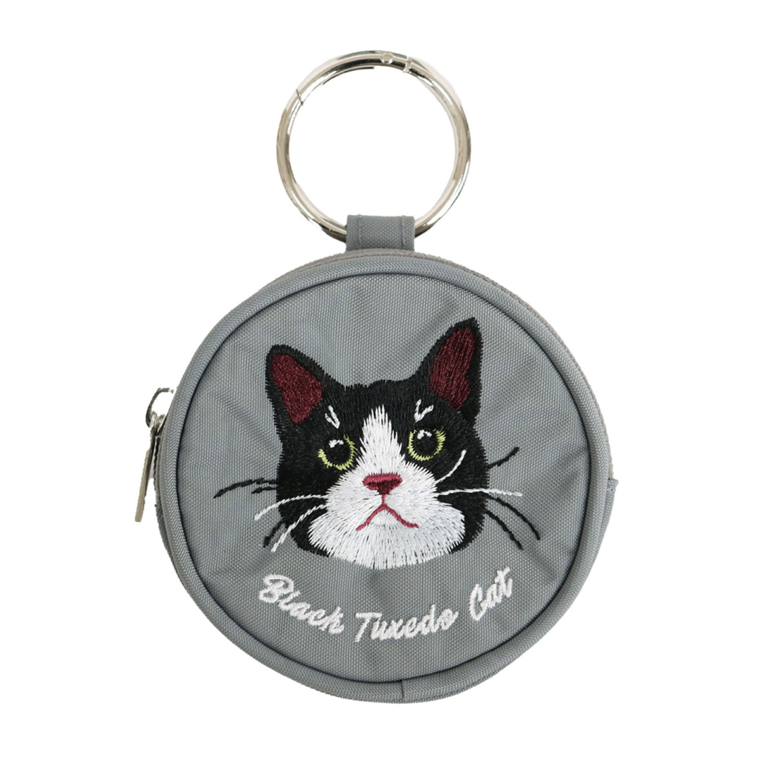 【11，14，20－00は在庫限りで終了】アニマル刺繍丸ポーチ - 画像4