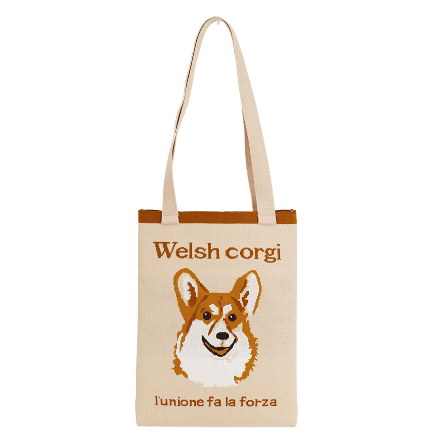 アニマル柄ジャカードトートバッグ - 画像3