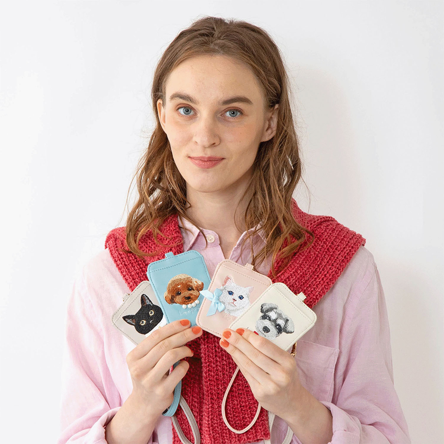 【シュナウザーは完売】アトリエ・ポピン パスケース