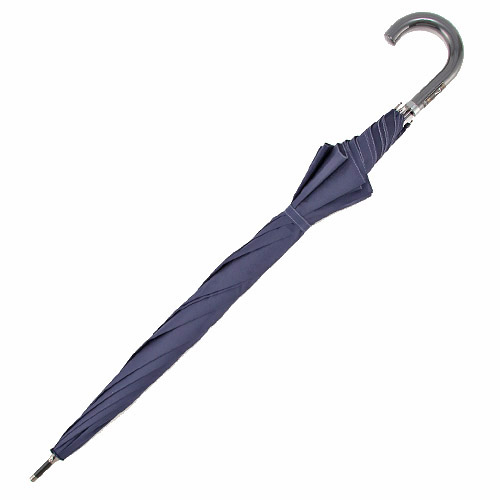 【耐風骨】 無地 ジャンプ長傘 70cm - 画像3