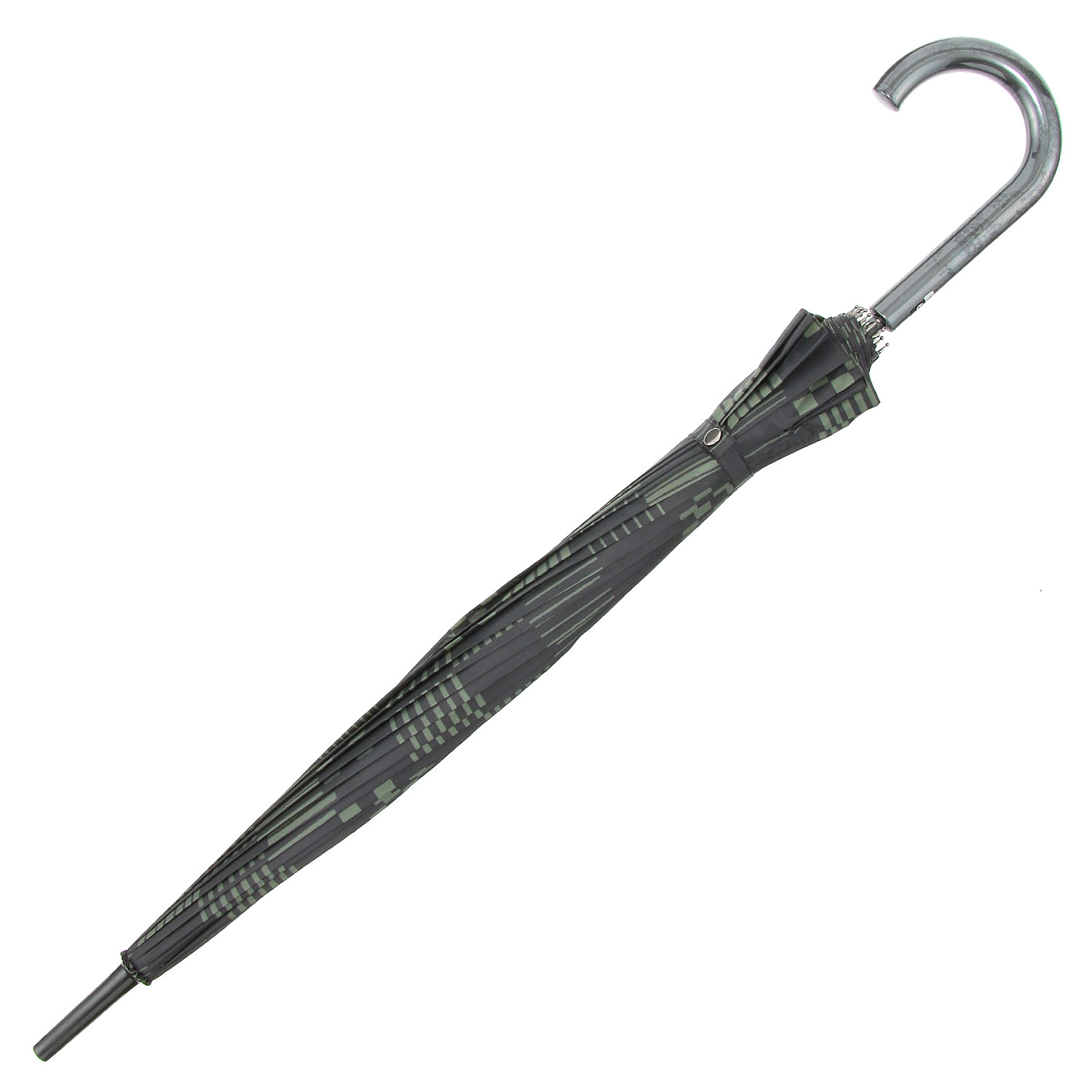 60 16本骨 紳士市松 長傘 - 画像3