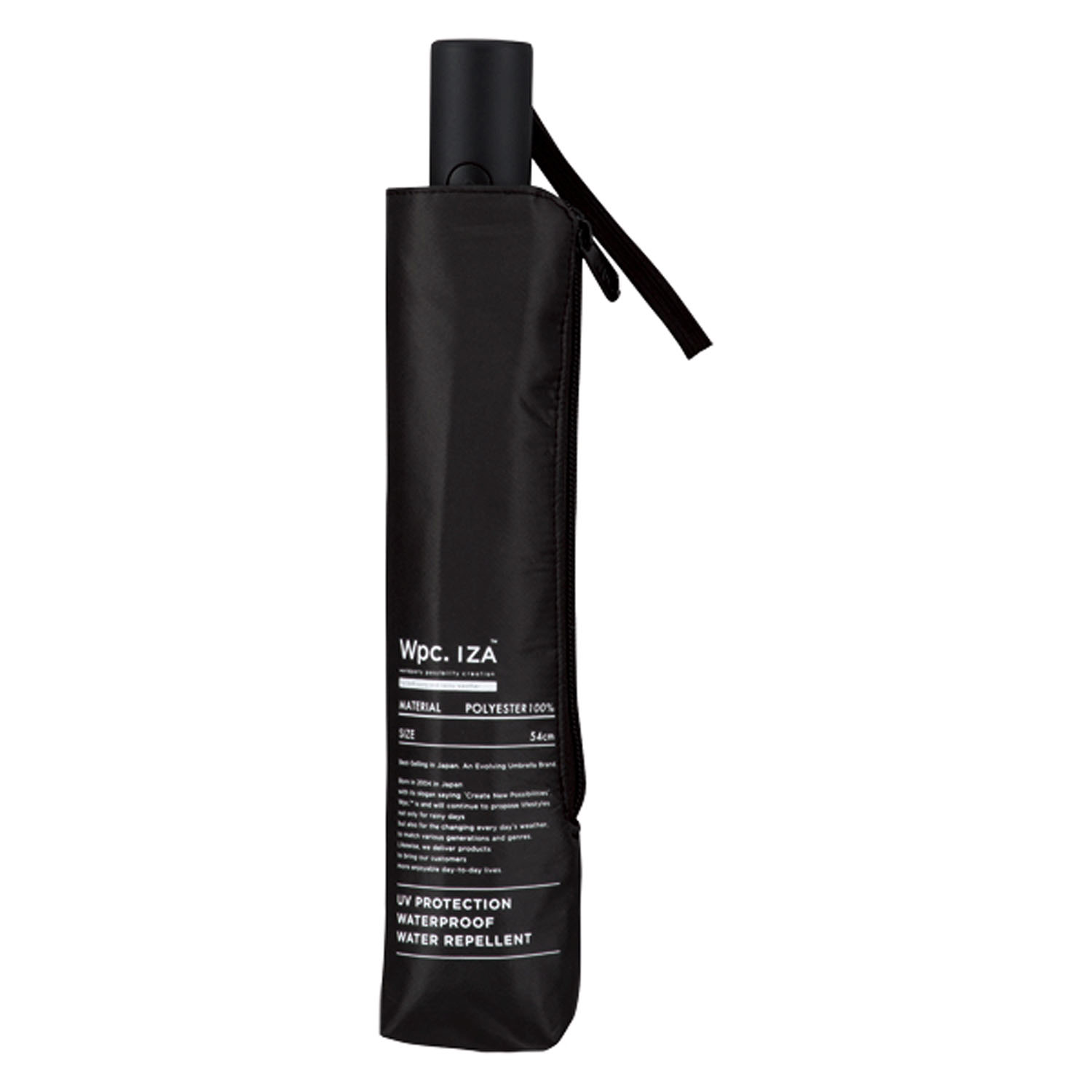 【期間限定4／22～5／9 値引き5％OFF】 Wpc IZA 晴雨兼用自動開閉折傘 - 画像4