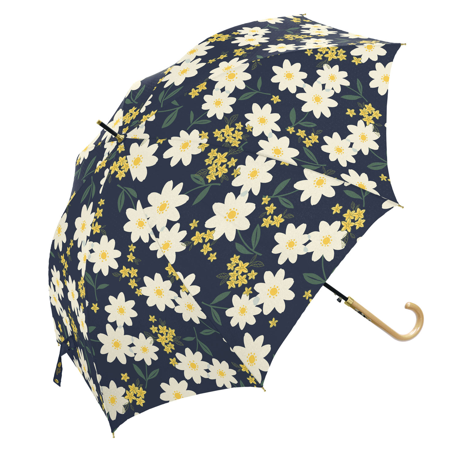 【耐風骨】 フルールブロンシュ長傘 - 画像3