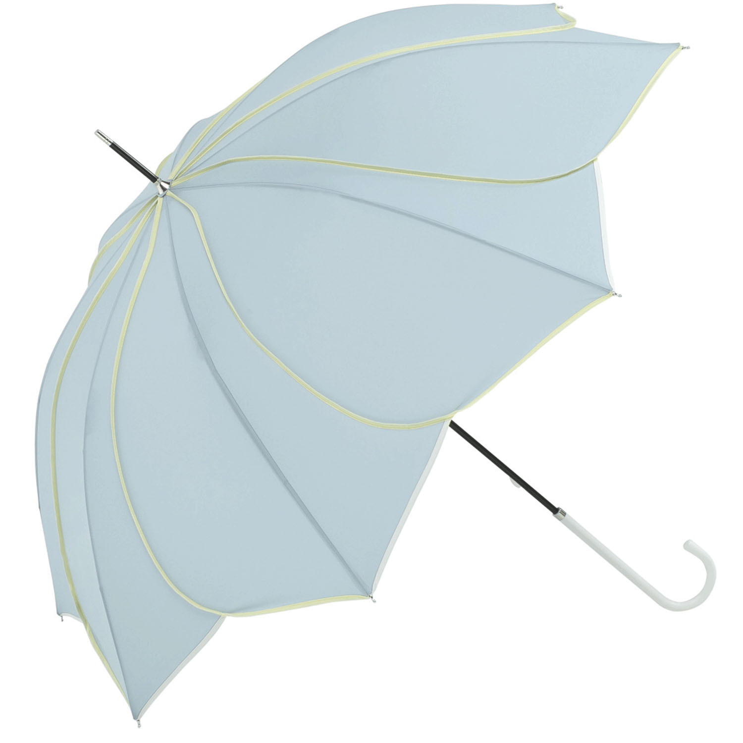 【because】 バイカラーパイピング 長傘 - 画像12