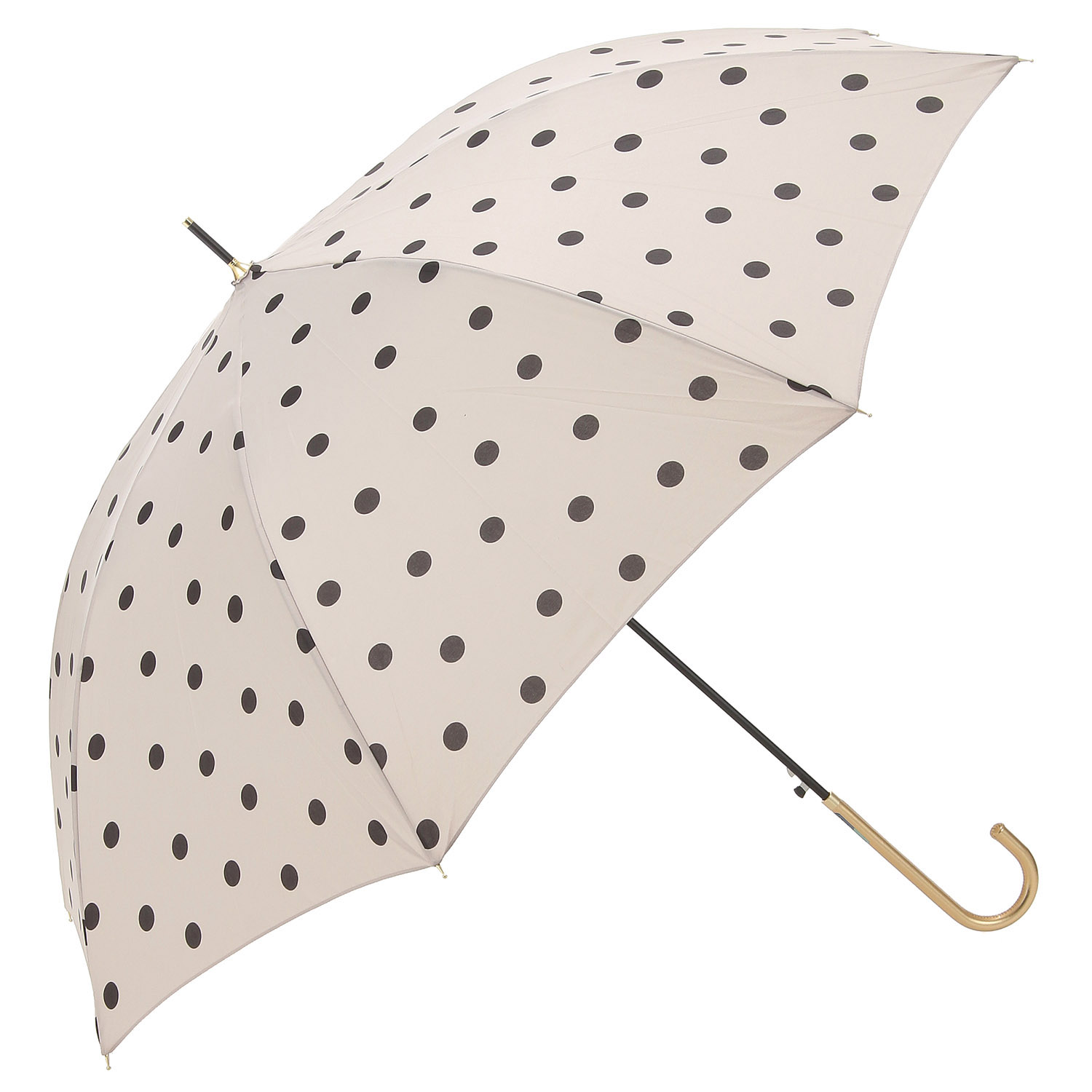 【耐風骨】 ドット ジャンプ傘 60cm