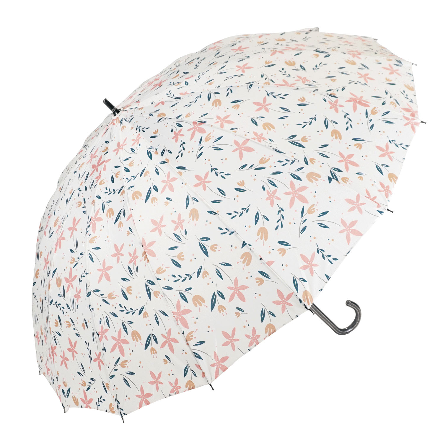 16本骨 フローラ長傘 - 画像1