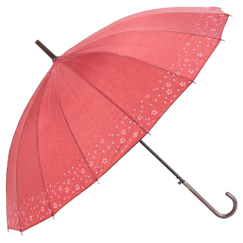 16本骨淵桜 ジャンプ長傘