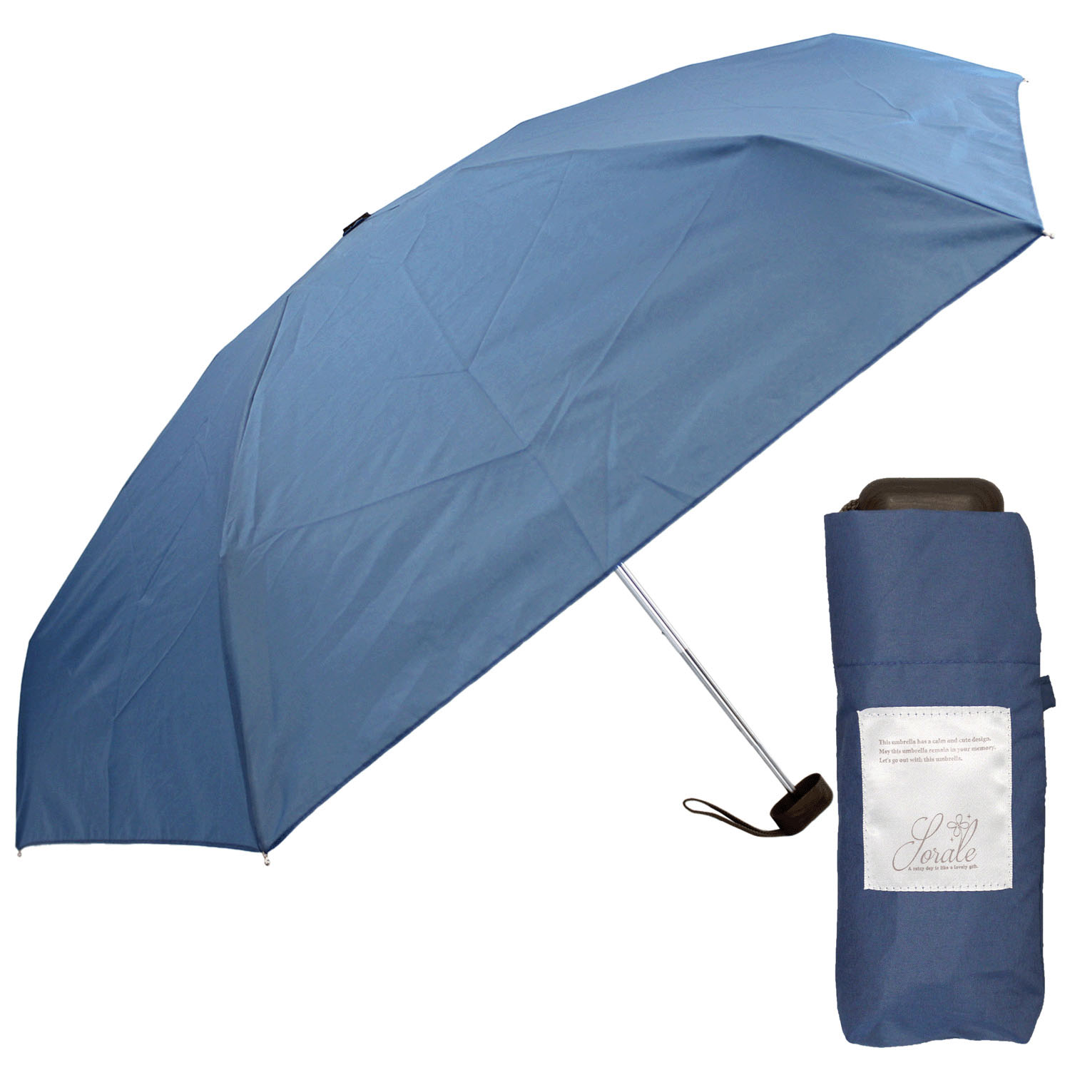 【低価格】 コンパクト5段無地ミニ傘 - 画像6