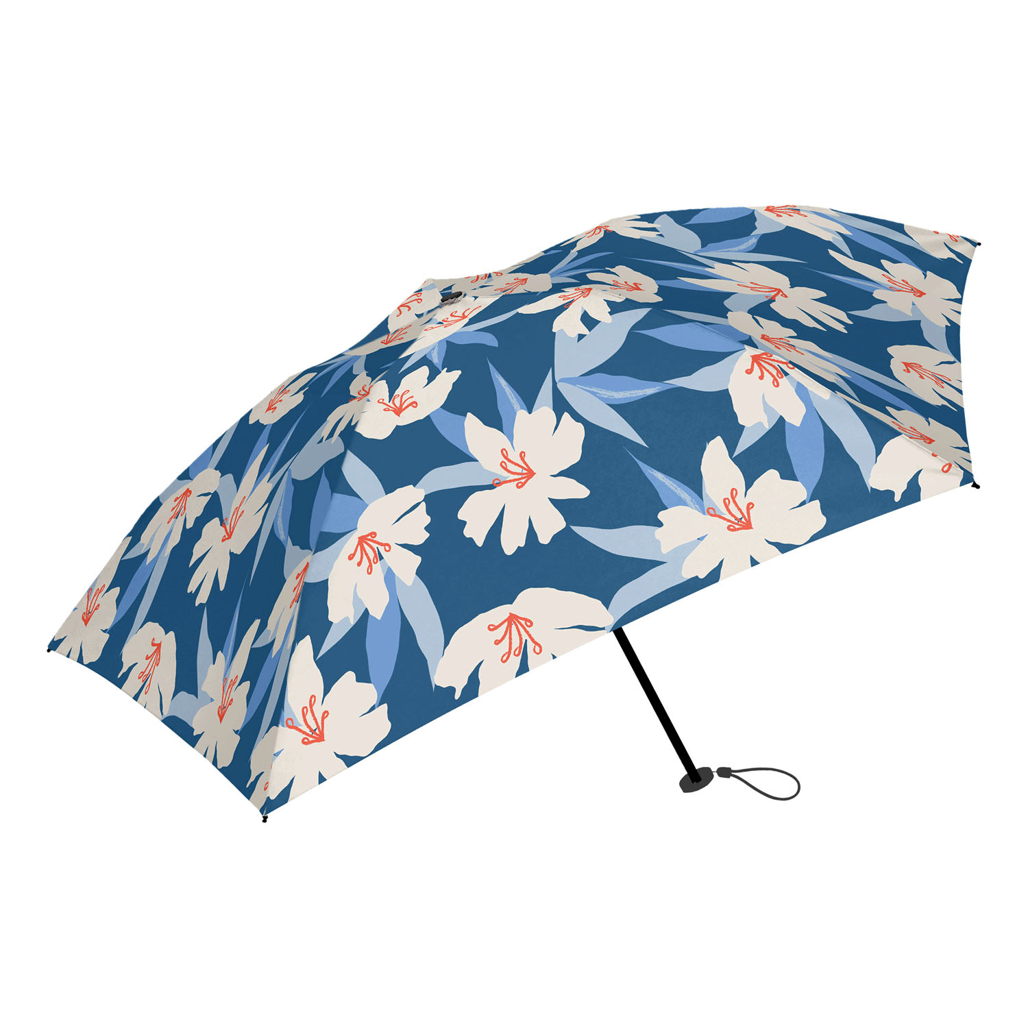【assa】 トロピカルフラワー折傘 - 画像3