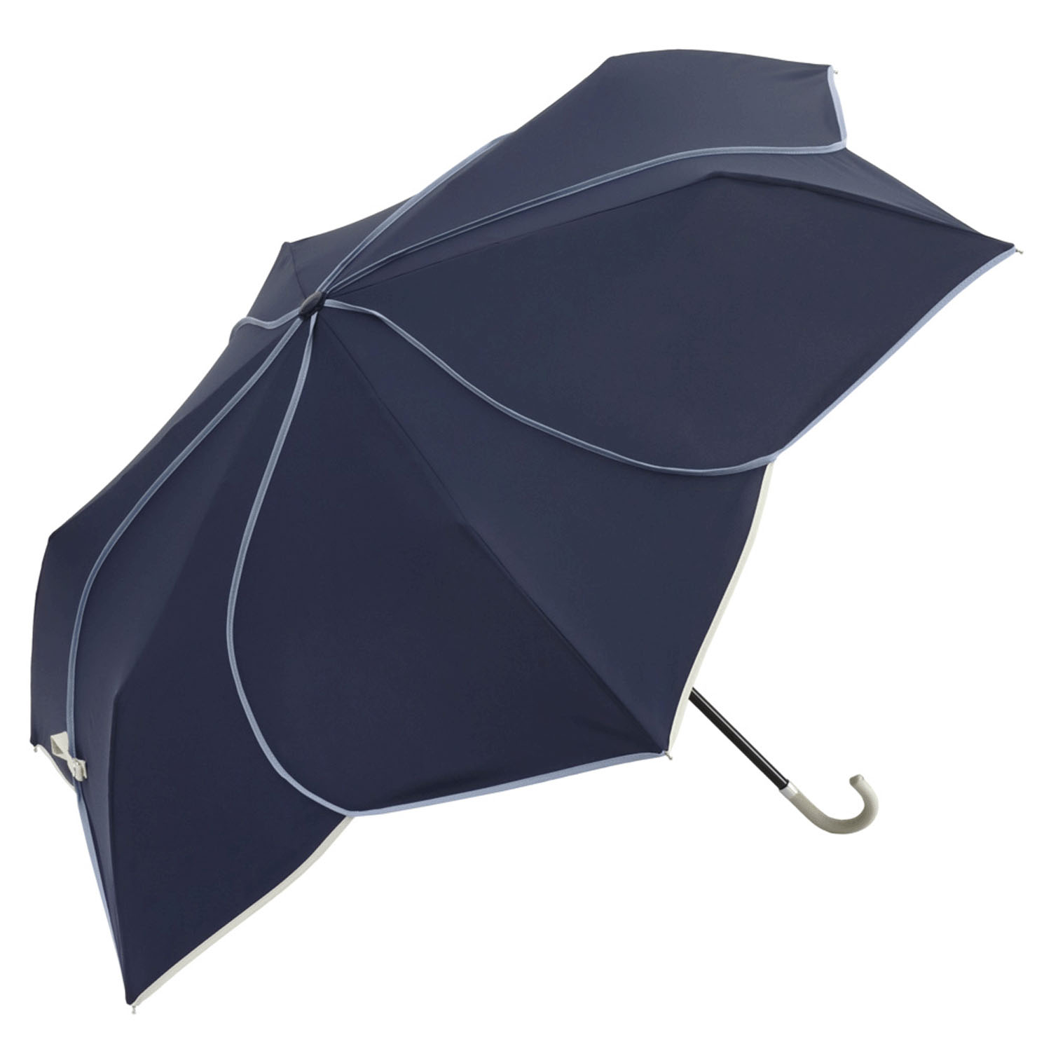 【because】 バイカラーパイピング ミニ傘 - 画像13