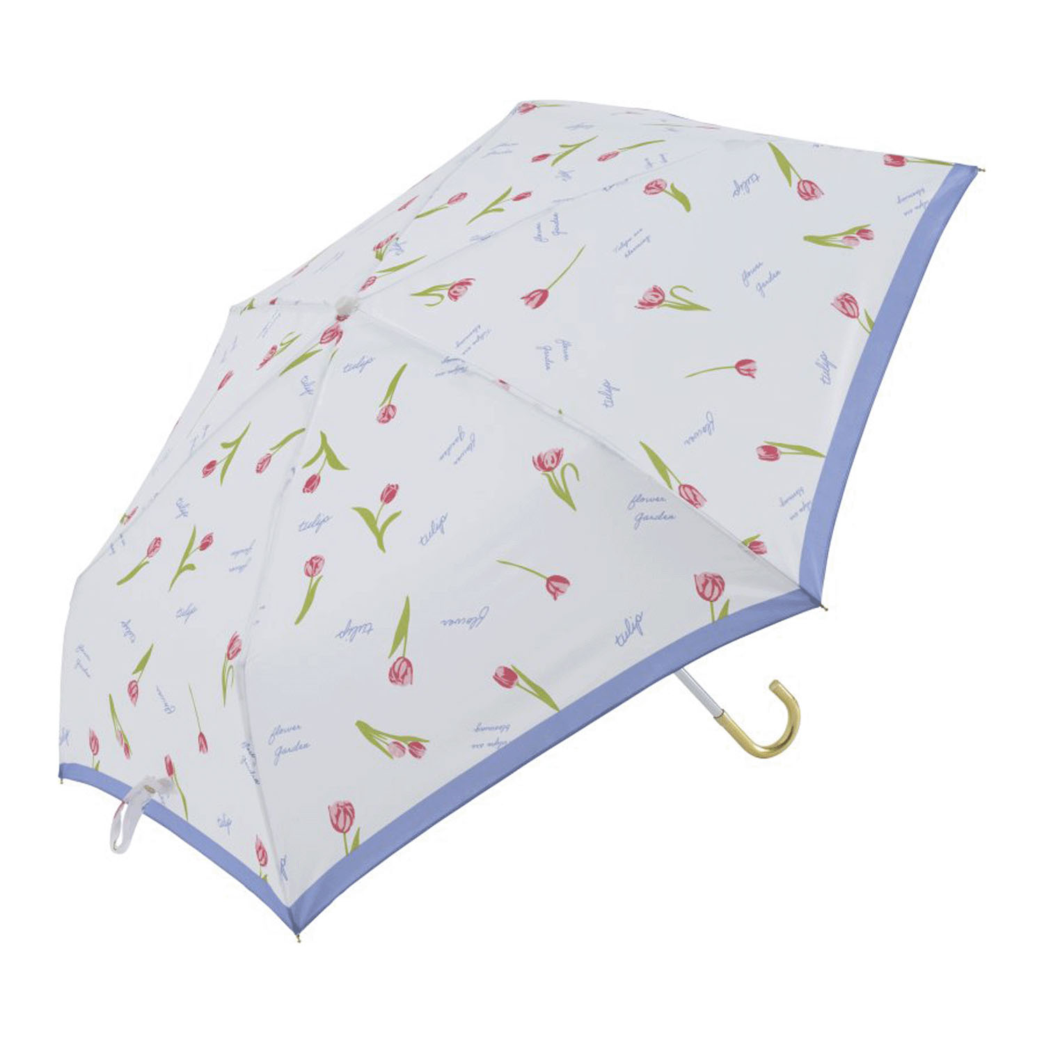 ヌヴィレ 55cmポンジ チューリップ折傘