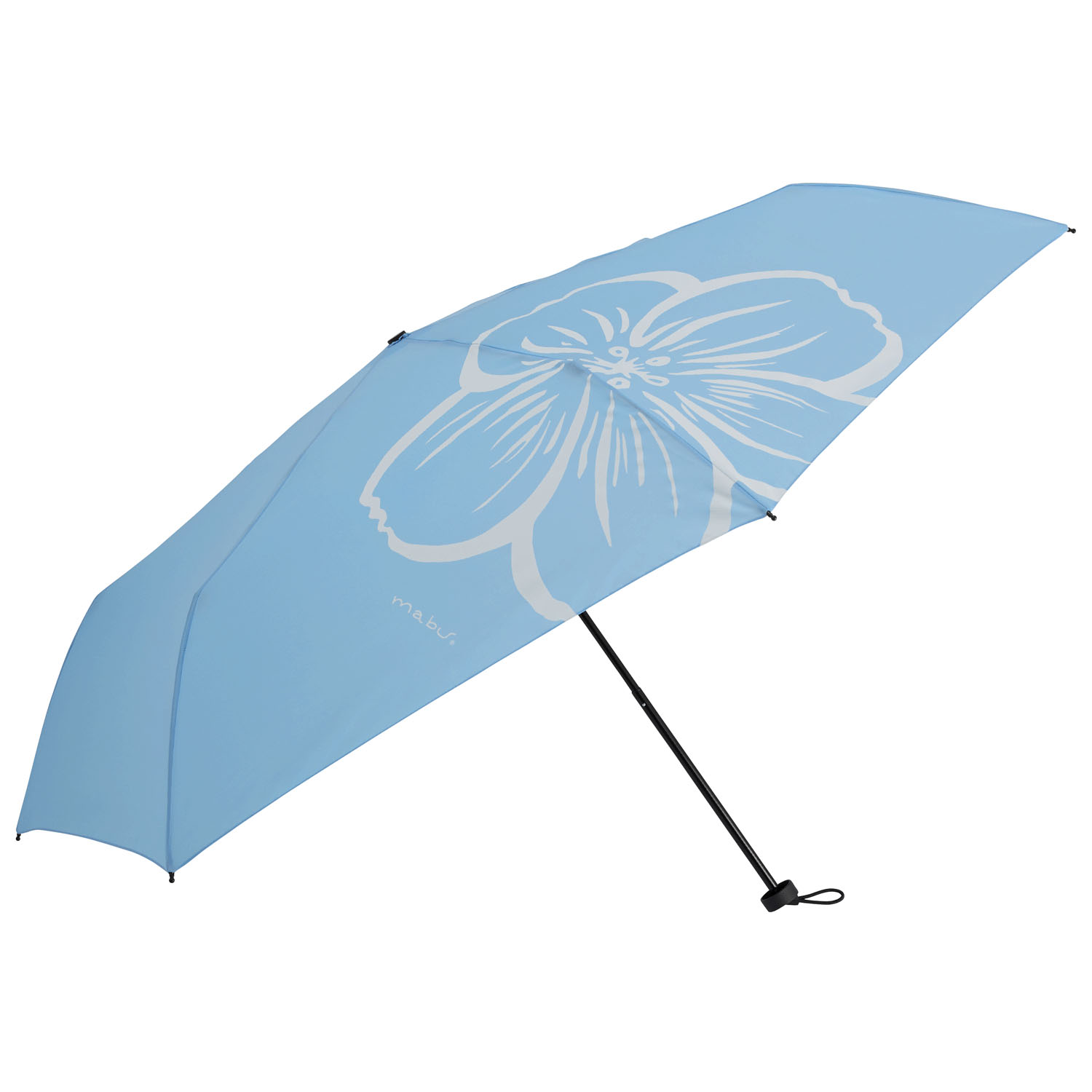【30番色終了】 mabu ベーシックライト マルチミニデザイン  晴雨兼用 折傘 - 画像30