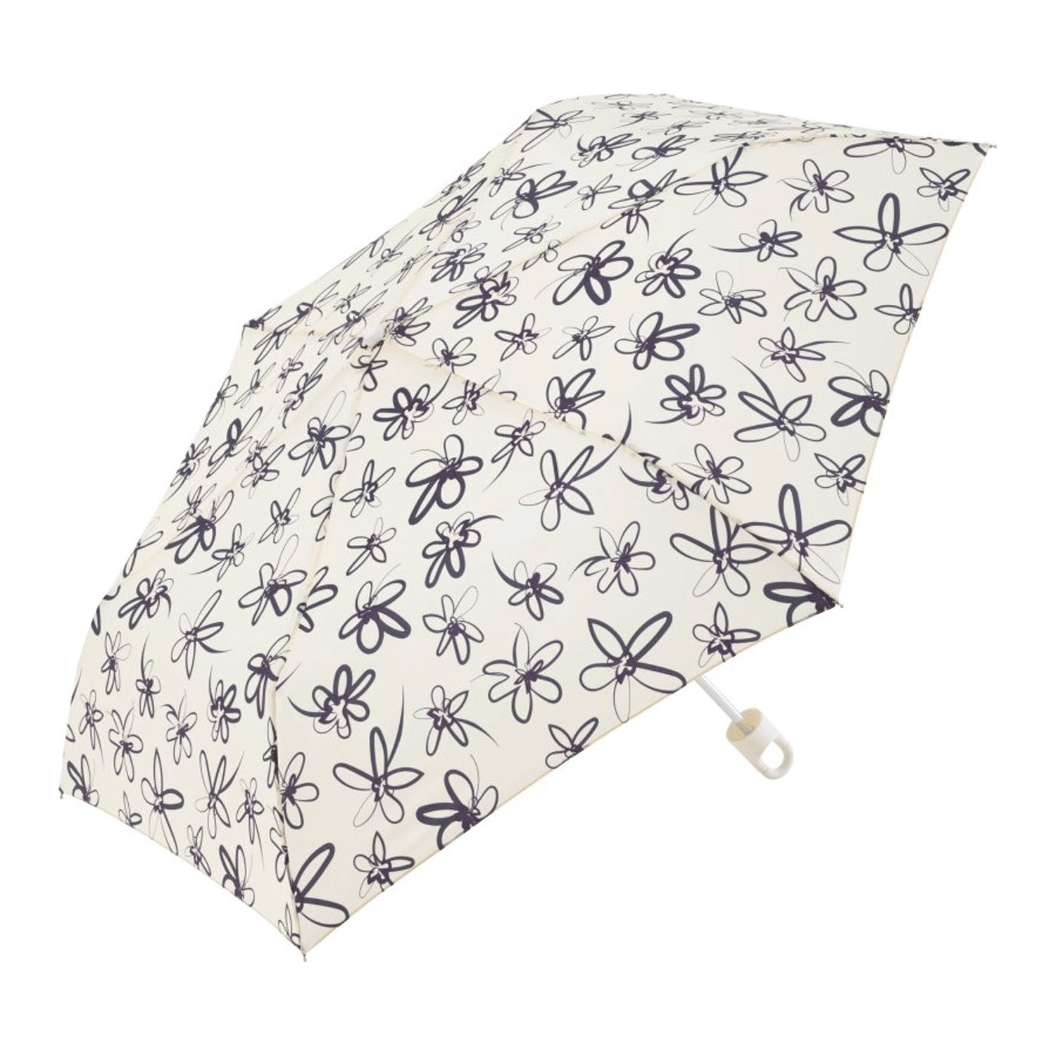 ベーシック 55cmマーガレット カラビナ折傘 - 画像1