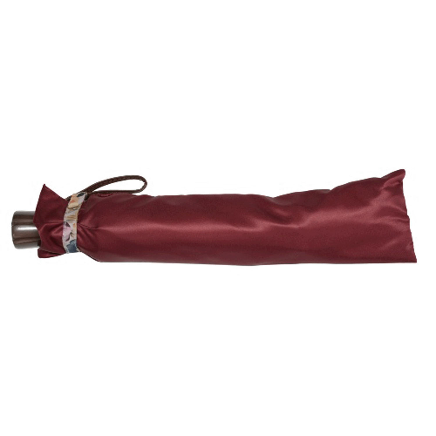 サテン両面花プリント折傘 - 画像4