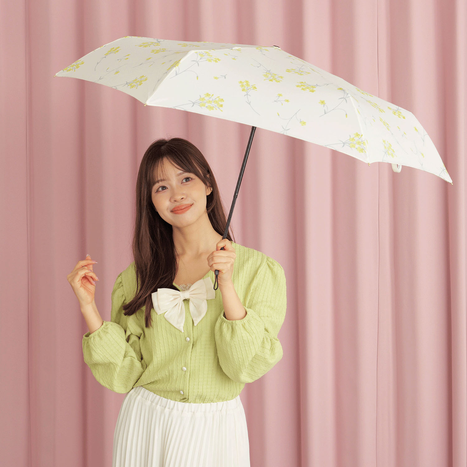 【nifty cokors】ポジーミニ傘55CM