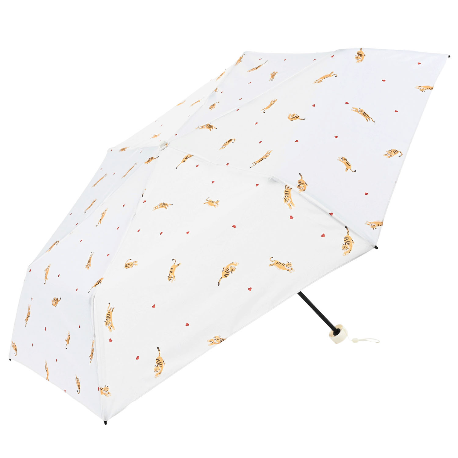 【nifty cokors】ハートタイガースレンダーミニ傘 - 画像2