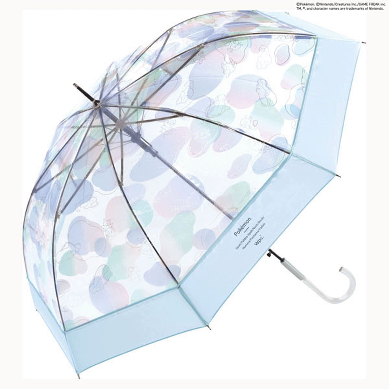 Wpc ビニール傘 ポケモン 雨の日の冒険 - 画像1