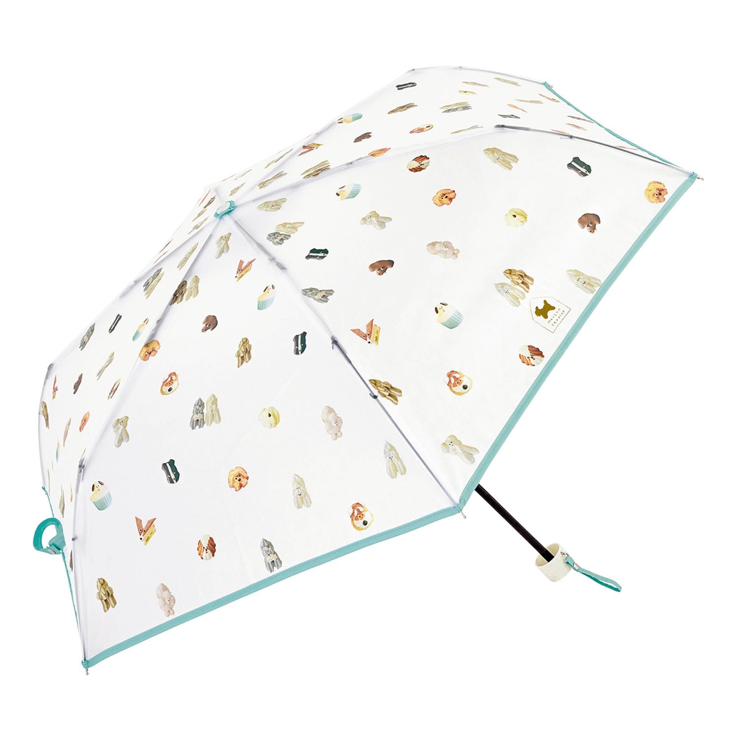 【because】 クリアアンブレラ／メゾンテリア折傘 - 画像1