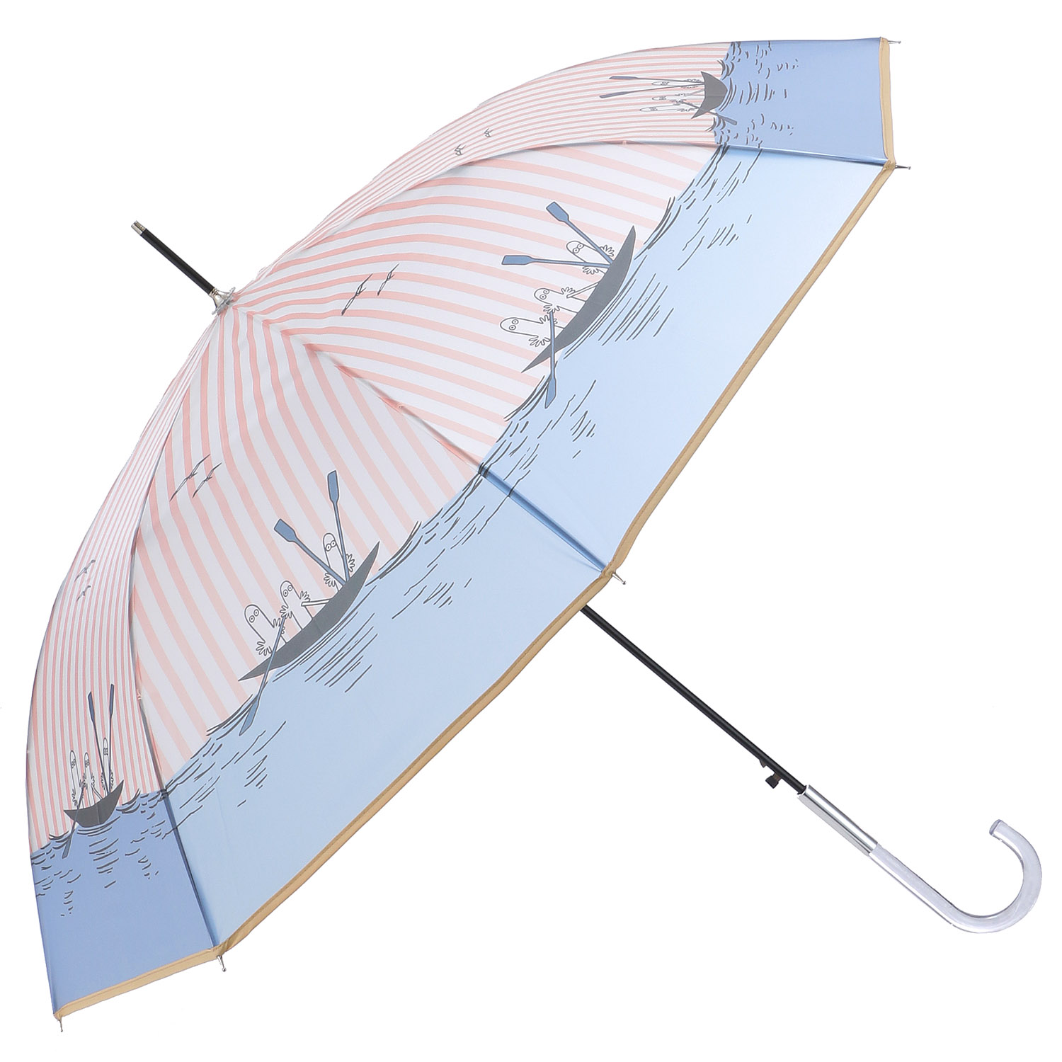 MOOMIN ムーミンマルチ柄ジャンプ傘 - 画像3