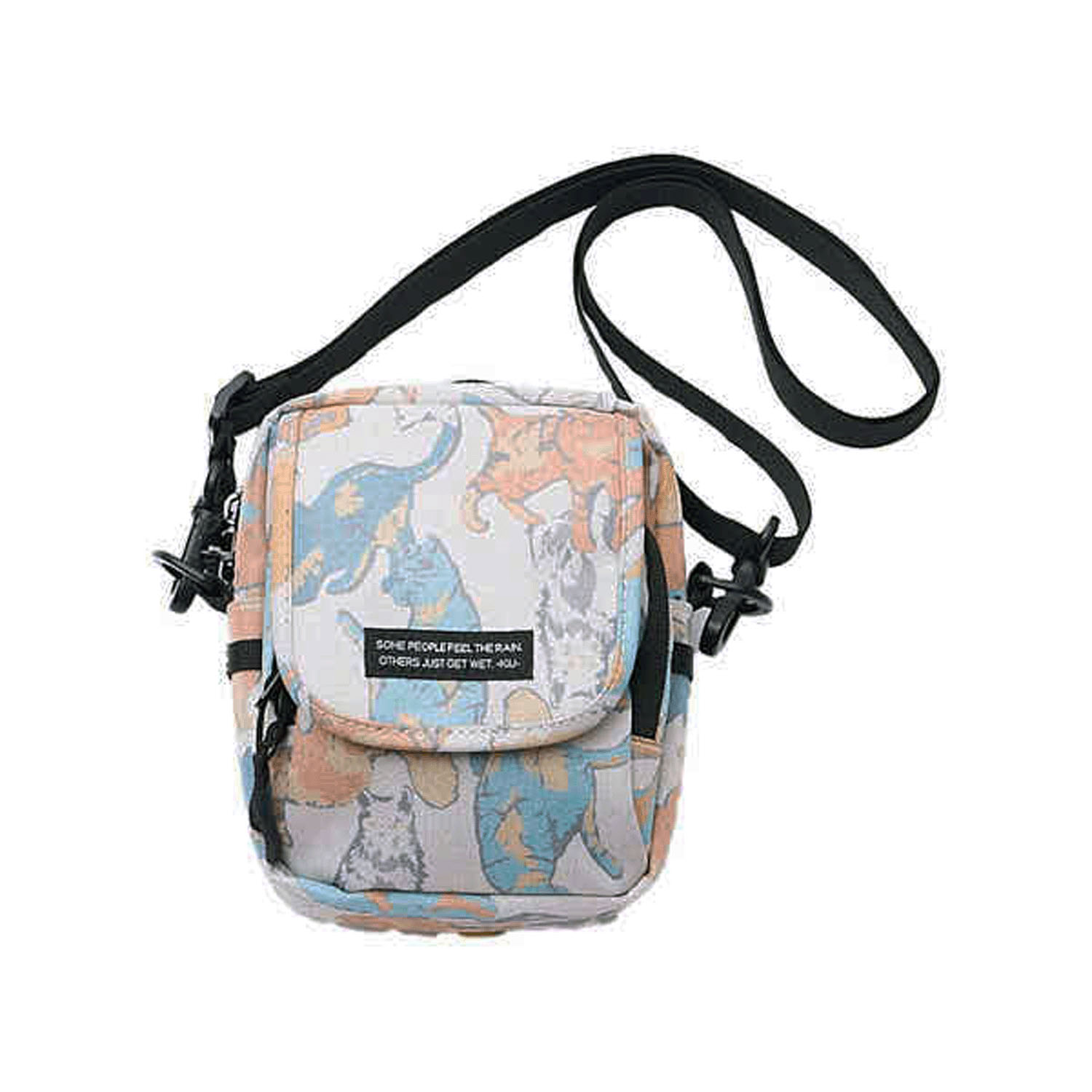 Kiu フラップポケットショルダーバッグ - 画像7