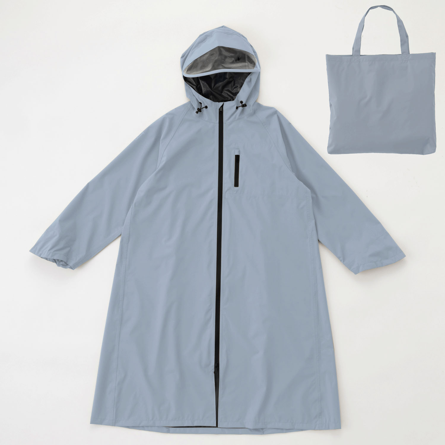 Actual PRODUCTS フーディー自転車レインコート - 画像9
