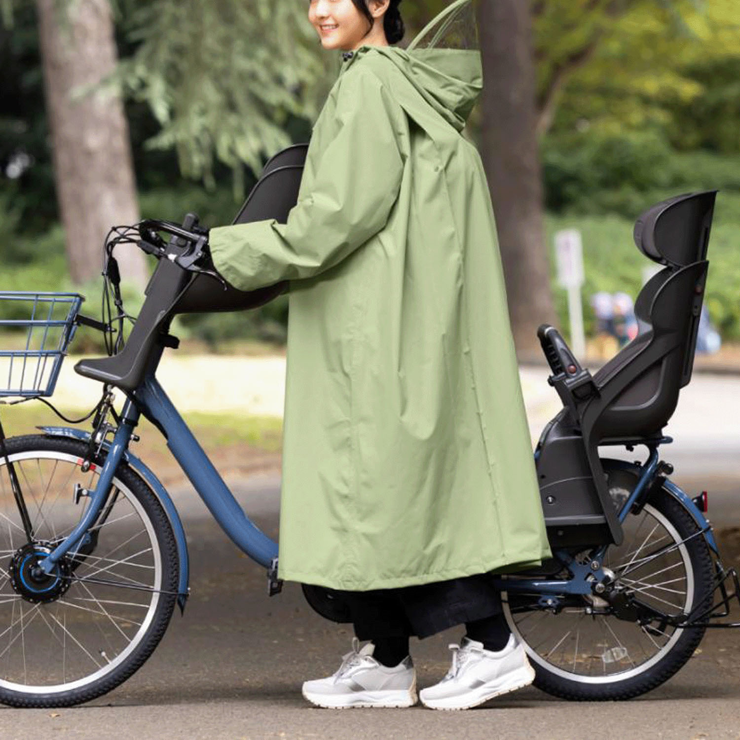 ACTUALサイクルレインコート - 画像1