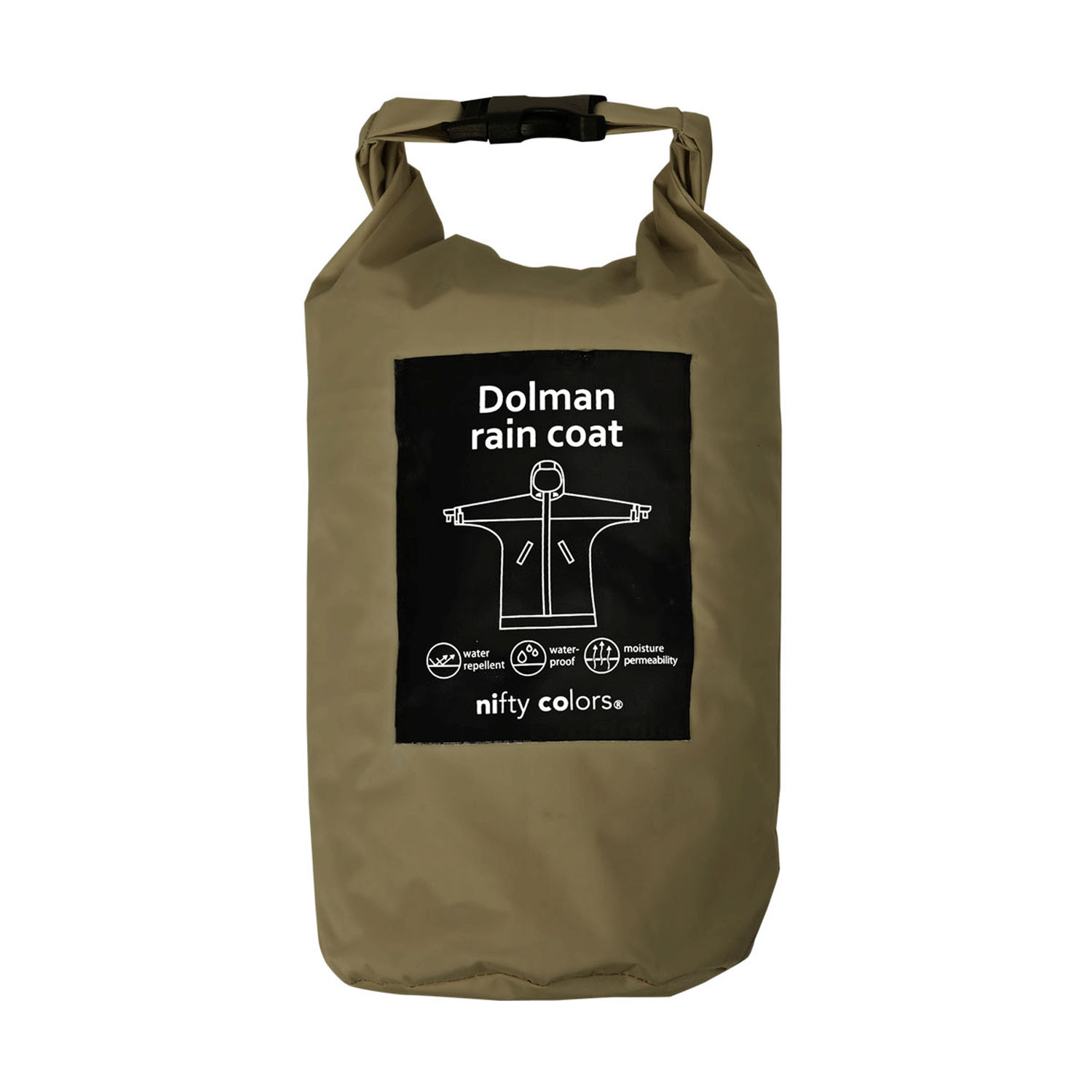 【nifty colors】 ドルマンレインコート - 画像7