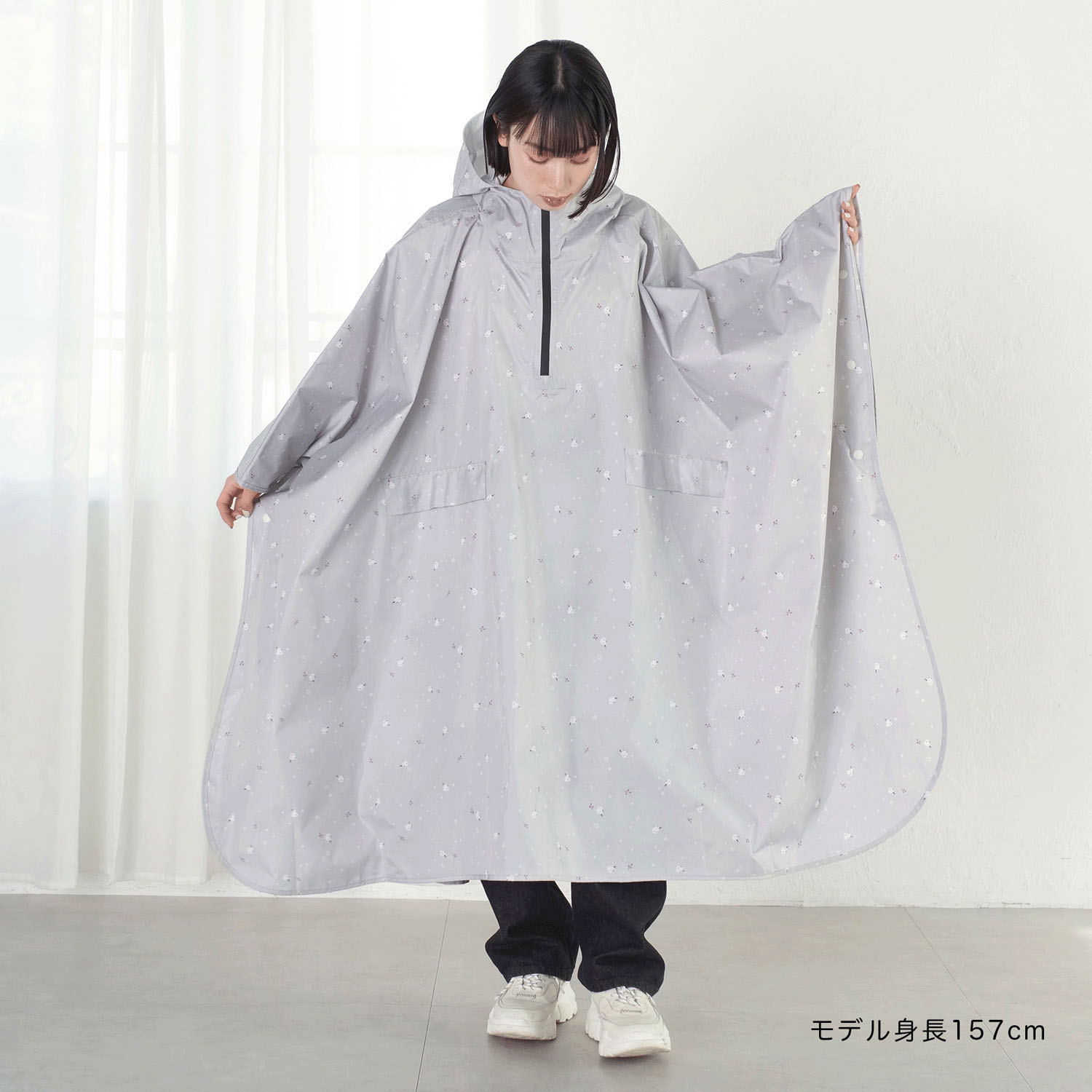 【nifty colors】 レインポンチョ