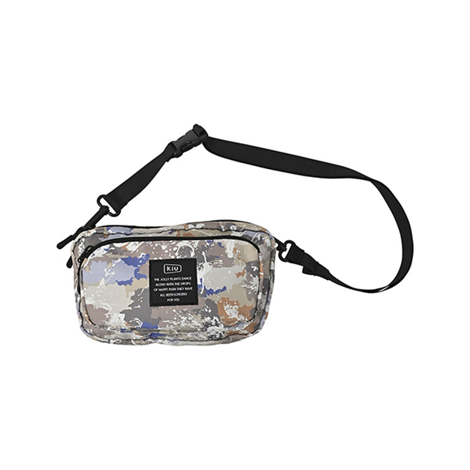 Kiu 300Dフロントポケットミニショルダーバッグ - 画像5
