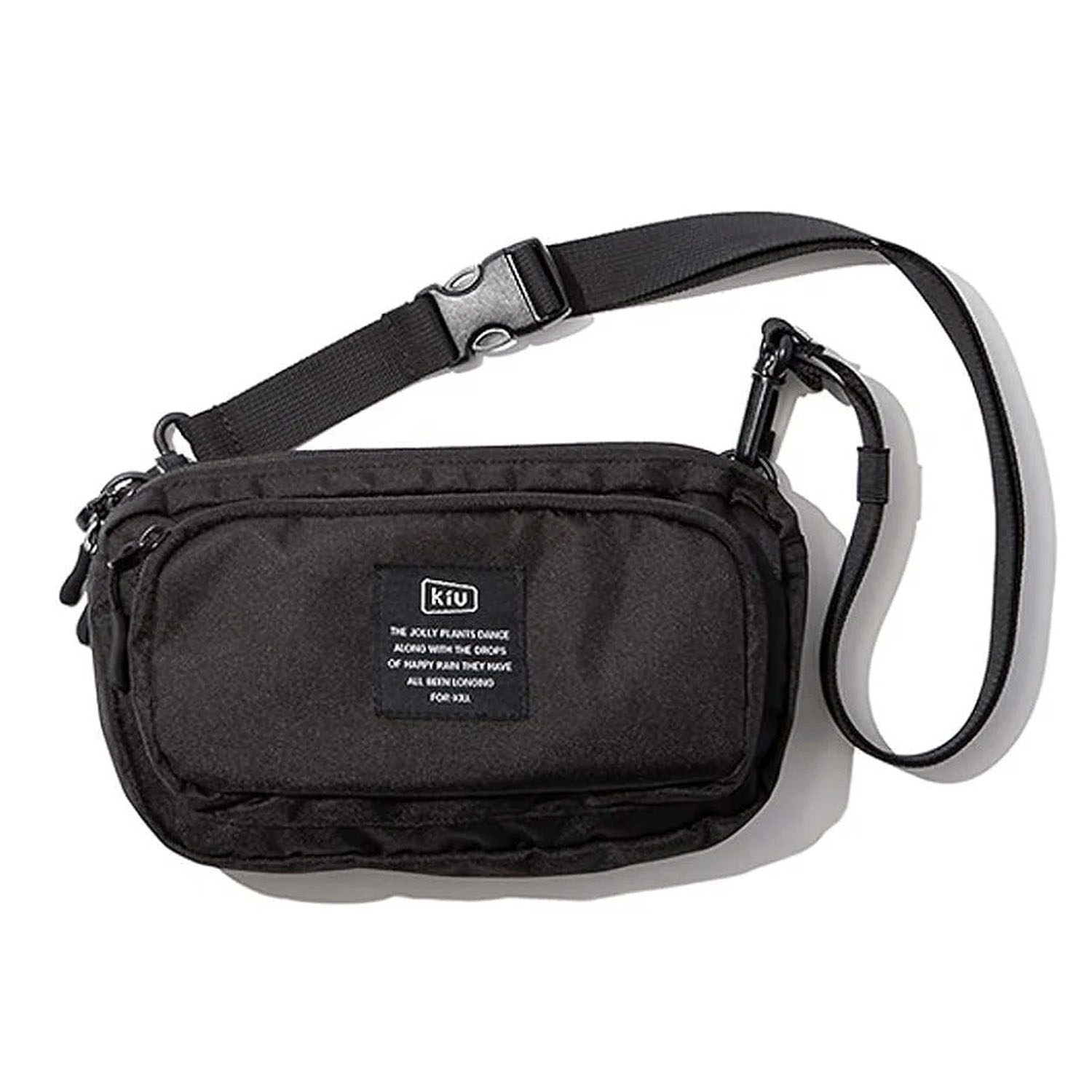 Kiu 300Dフロントポケットミニショルダーバッグ - 画像10