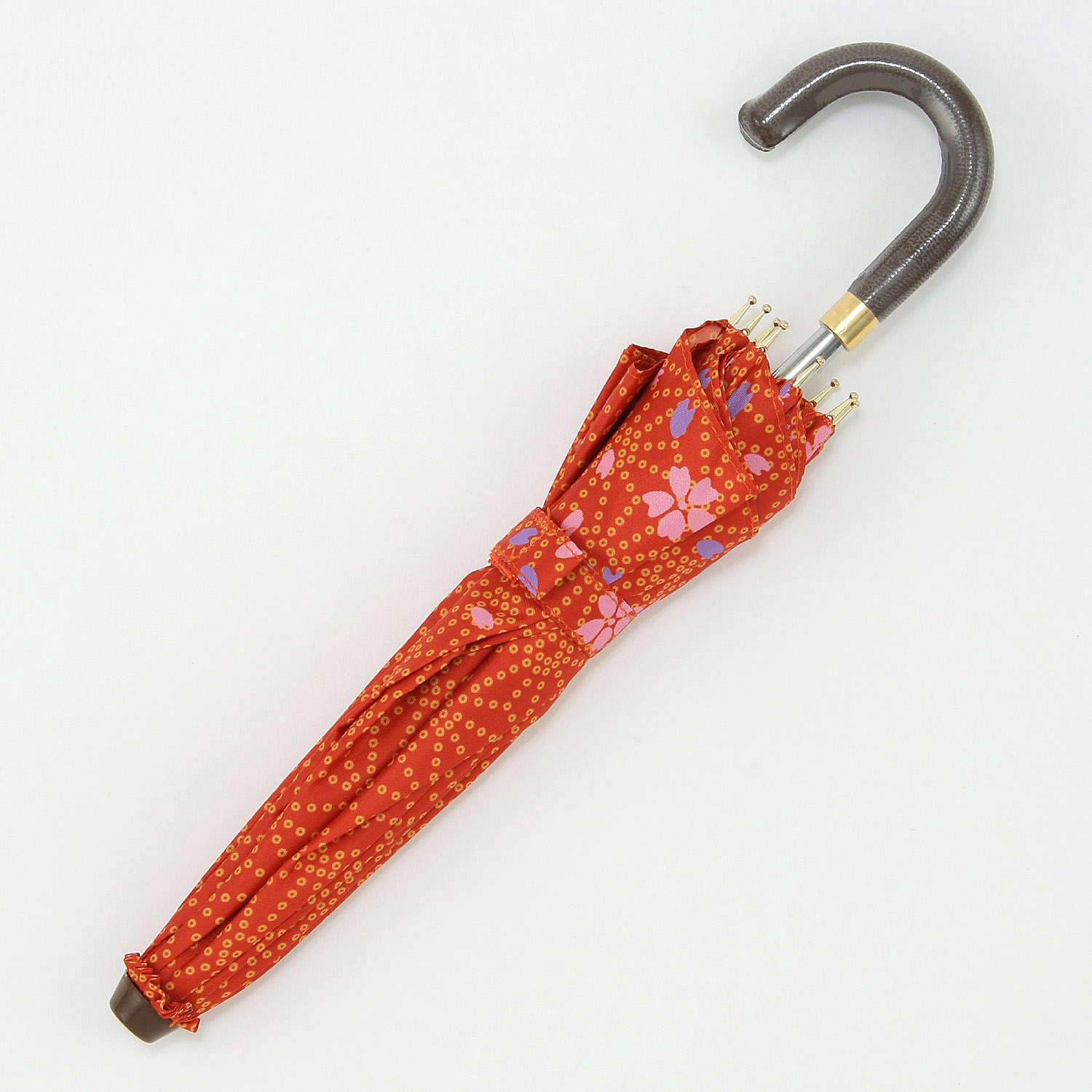 ミニチュア傘 ふち桜（3本セット） - 画像2