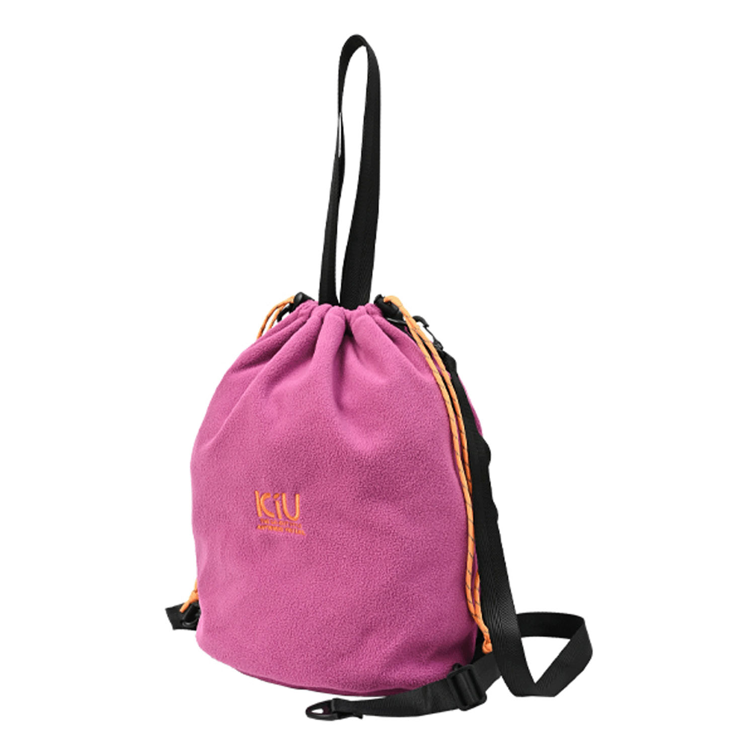 Kiu フリース ドローストリングバッグ - 画像2