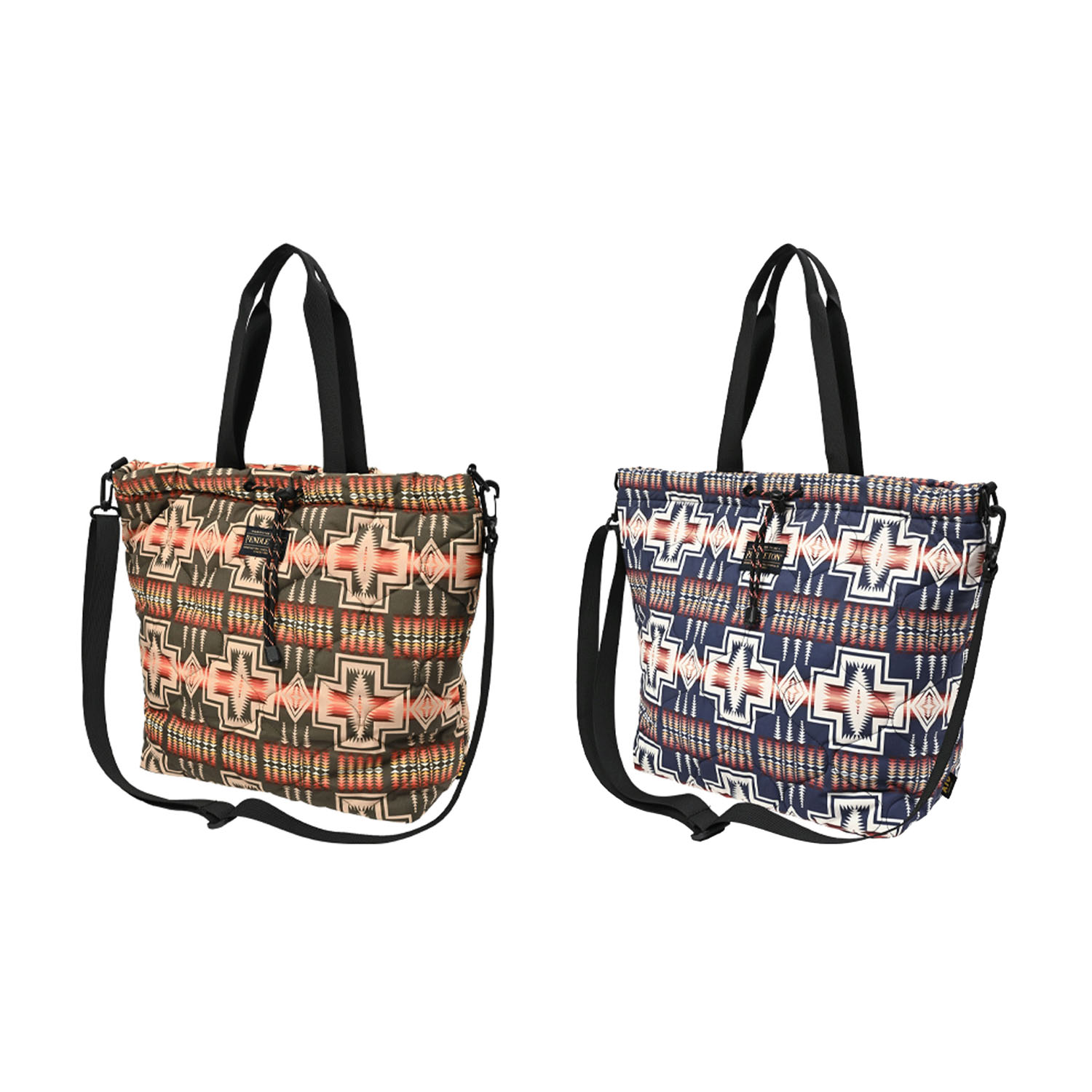 Kiu PENDLETON（ペンドルトン）  パデットドローストリング トートバッグ - 画像1