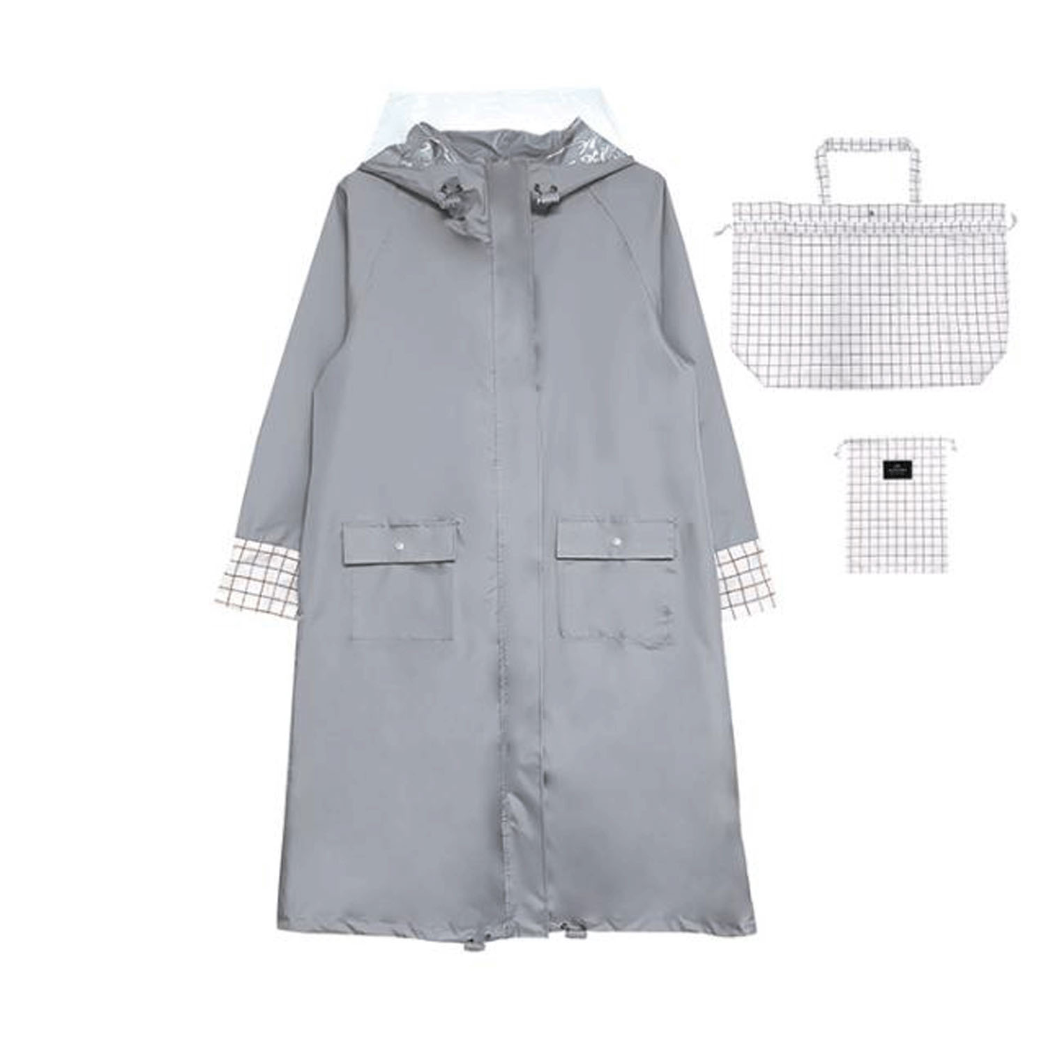 ハレニー HARAINY 自転車レインウエアロング＋ - 画像3