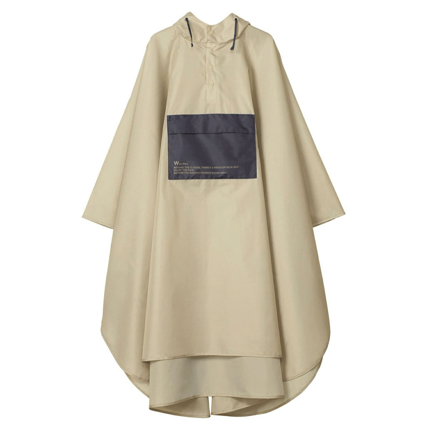 Wpc．バイカラーポンチョ - 画像4