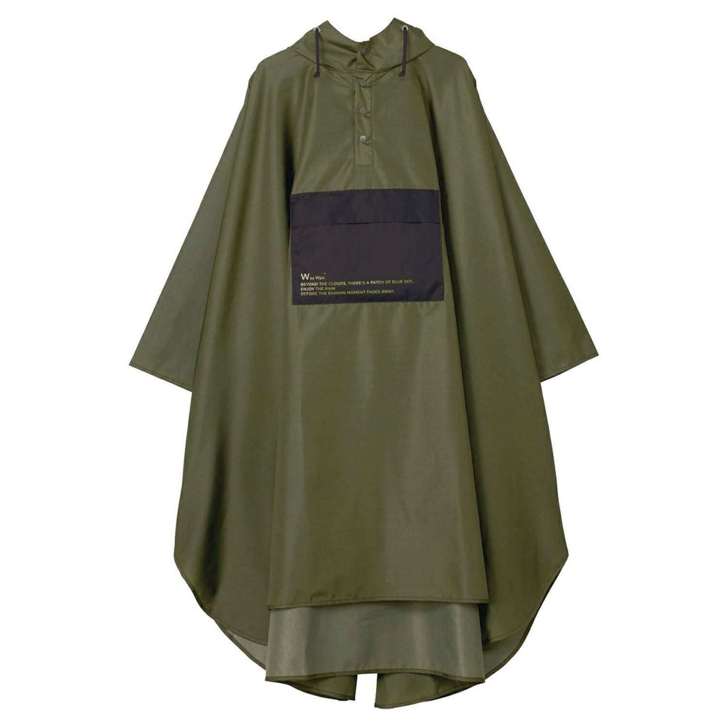 Wpc．バイカラーポンチョ - 画像7
