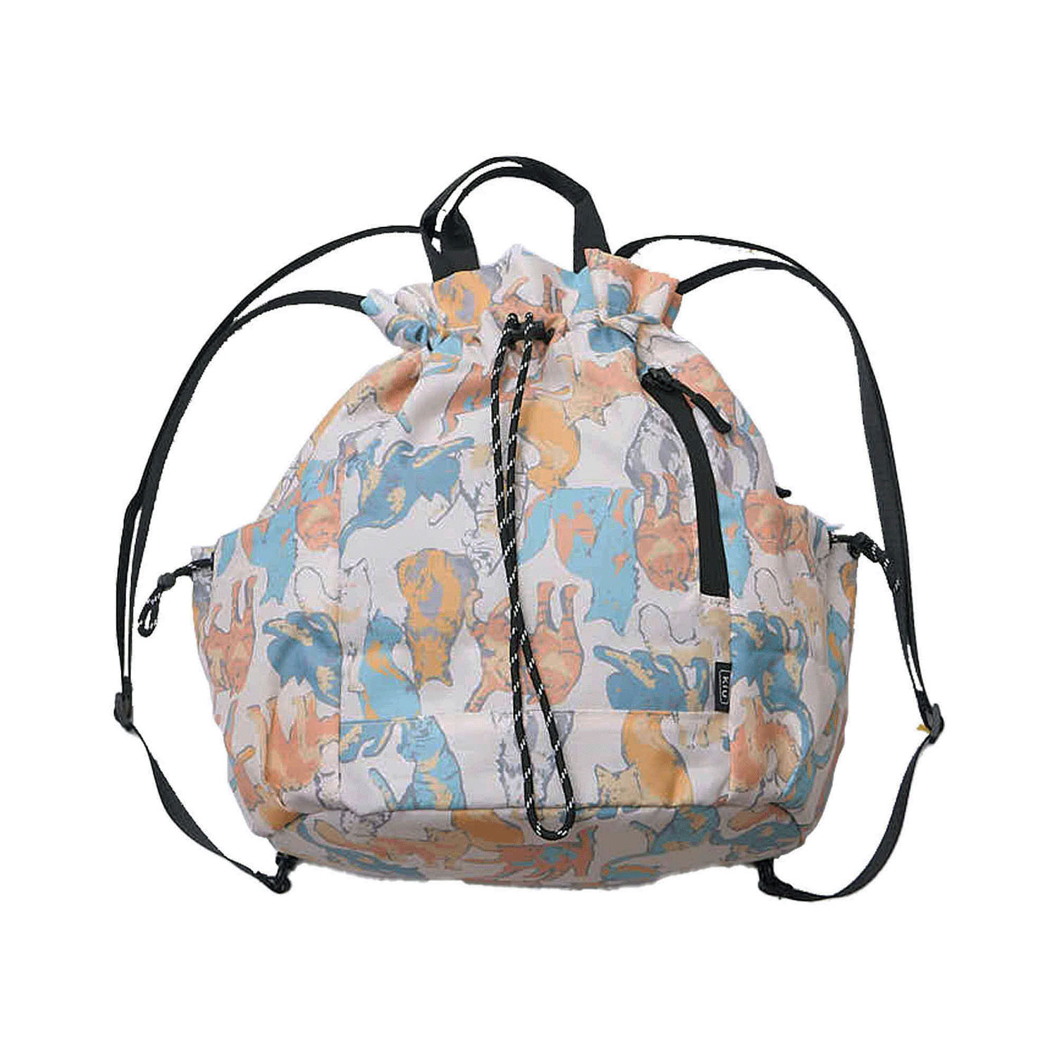 Kiu マルチウェイ ドローストリングバッグ - 画像4